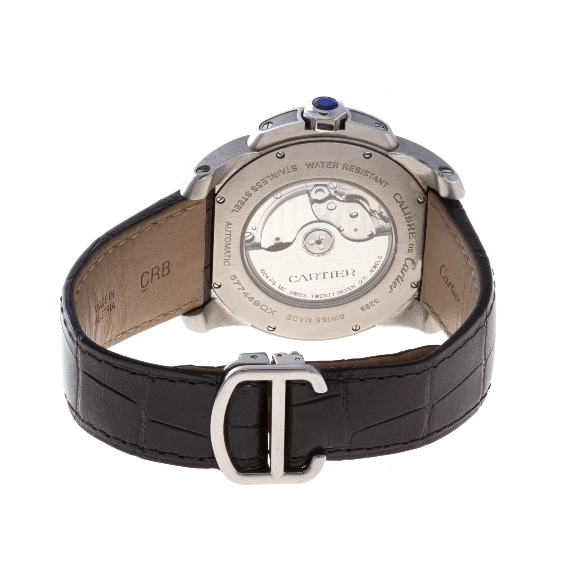 Cartier W7100039 Calibre Automatic Male Stainless Steel Watches Cartier W7100039 Calibre Automatic Male Stainless Steel Watches