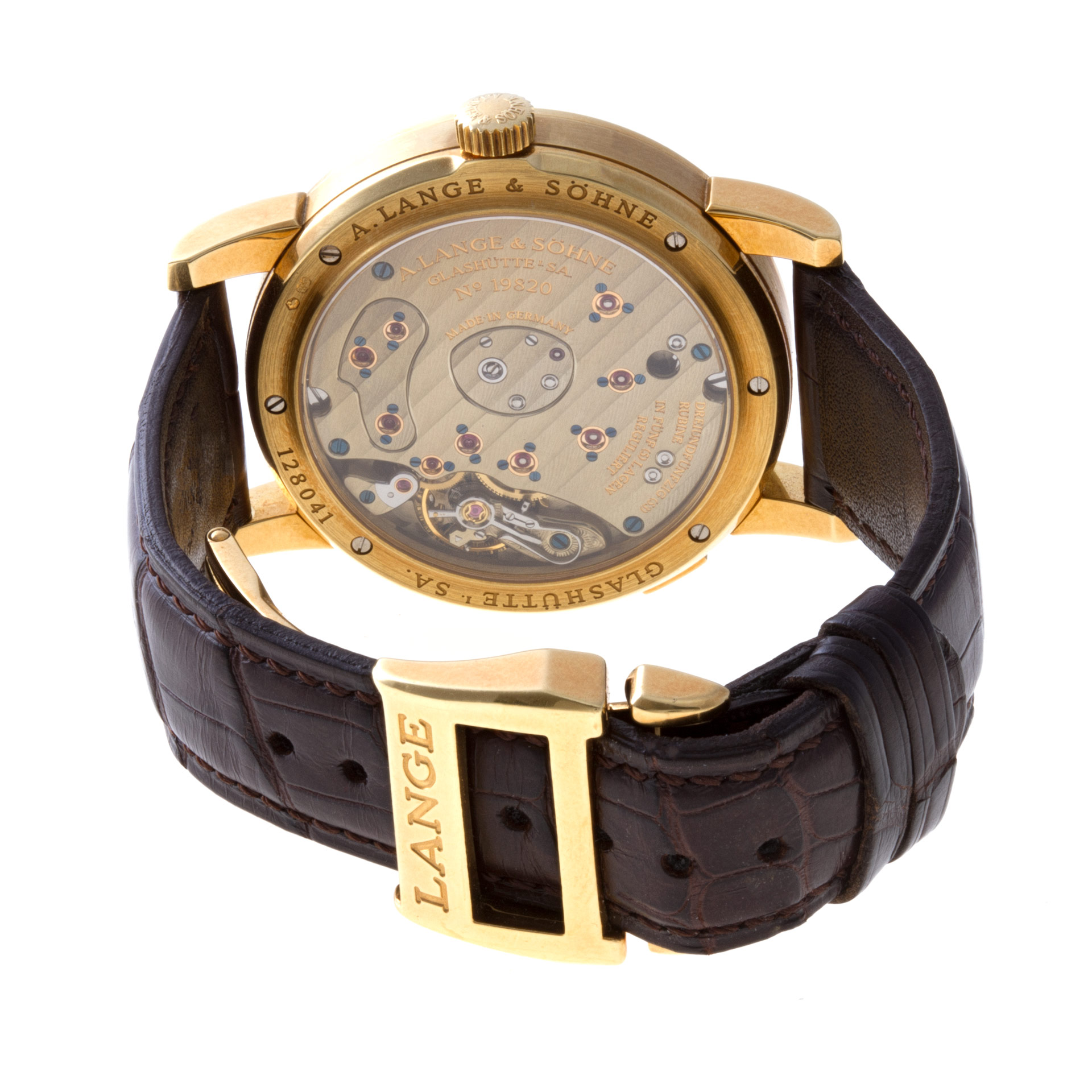 A. Lange & Sohne 101.022 Lange 1 Manual Male 18k Yellow Gold Watches A. Lange & Sohne 101.022 Lange 1 Manual Male 18k Yellow Gold Watches