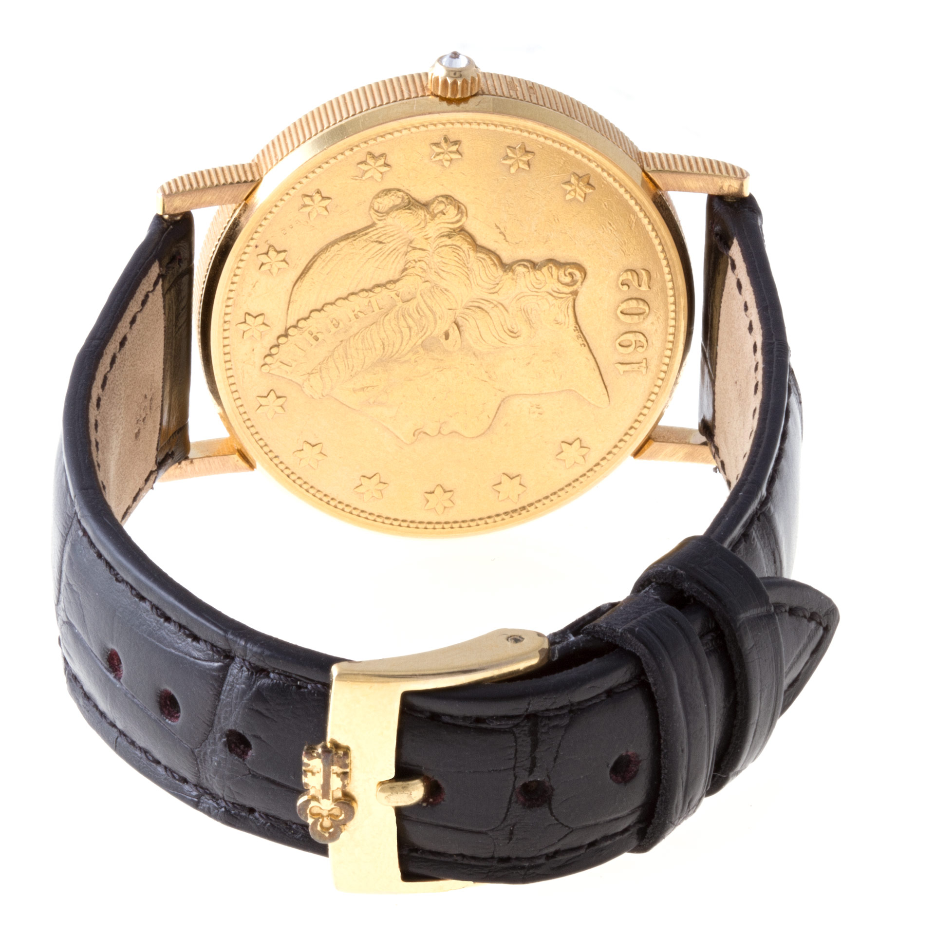 Corum 1902 $20 gold piece Quartz Male 18k yellow gold Watches Corum 1902 $20 gold piece Quartz Male 18k yellow gold Watches