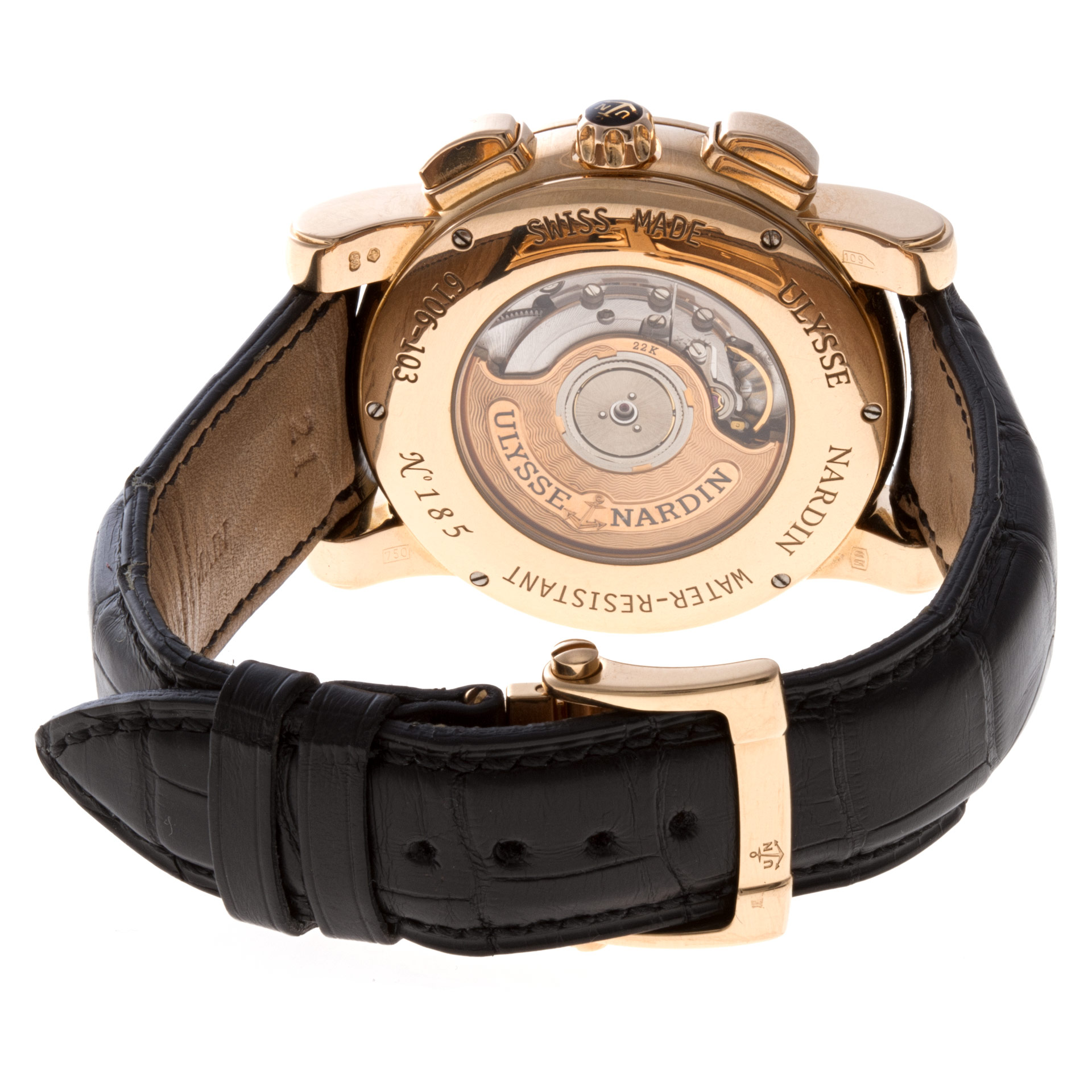 Ulysse Nardin 6106-103 Hourstriker Automatic Male 18k rose gold Watches Ulysse Nardin 6106-103 Hourstriker Automatic Male 18k rose gold Watches