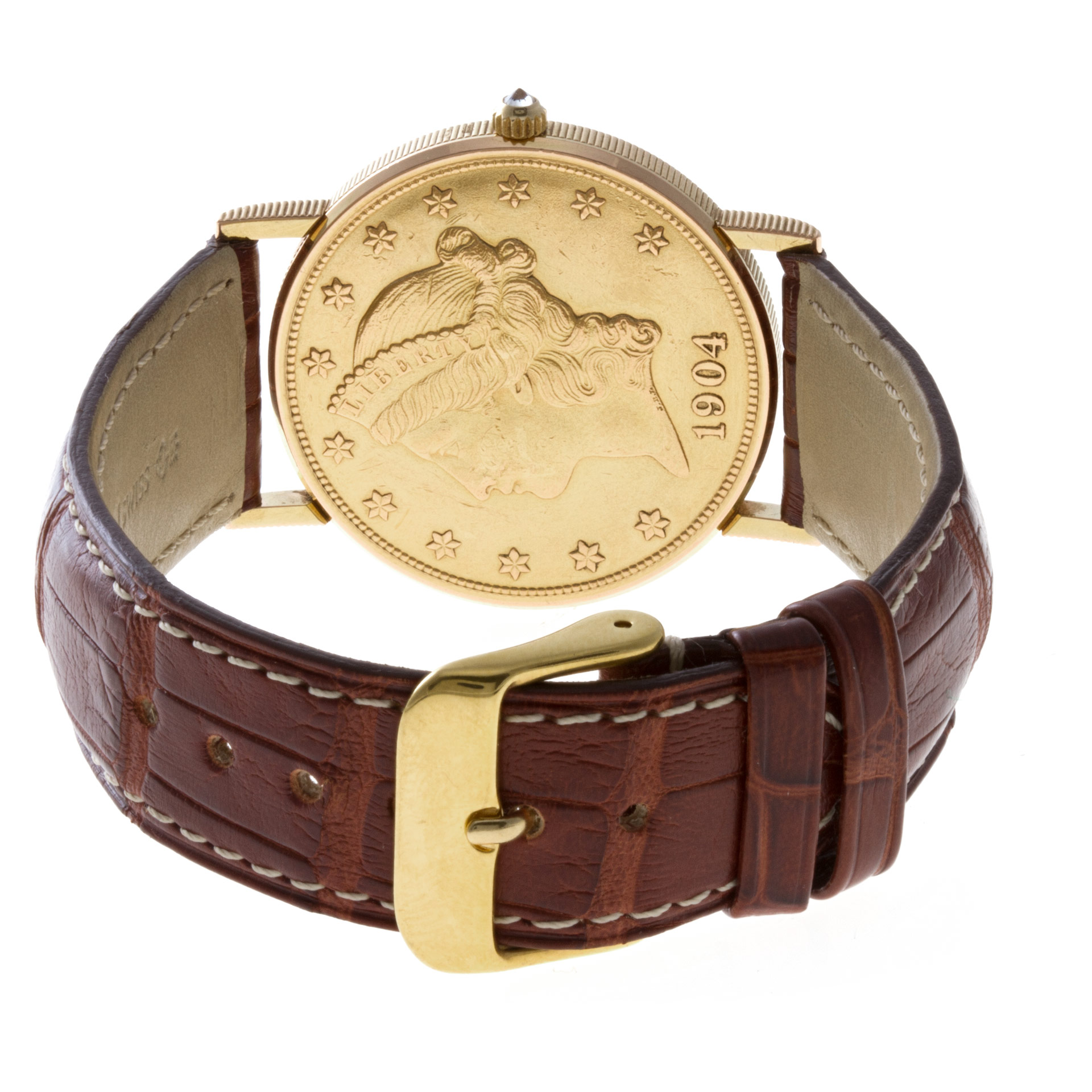 Corum CT32892 $20 Coin Quartz Male 18k yellow gold Watches Corum CT32892 $20 Coin Quartz Male 18k yellow gold Watches