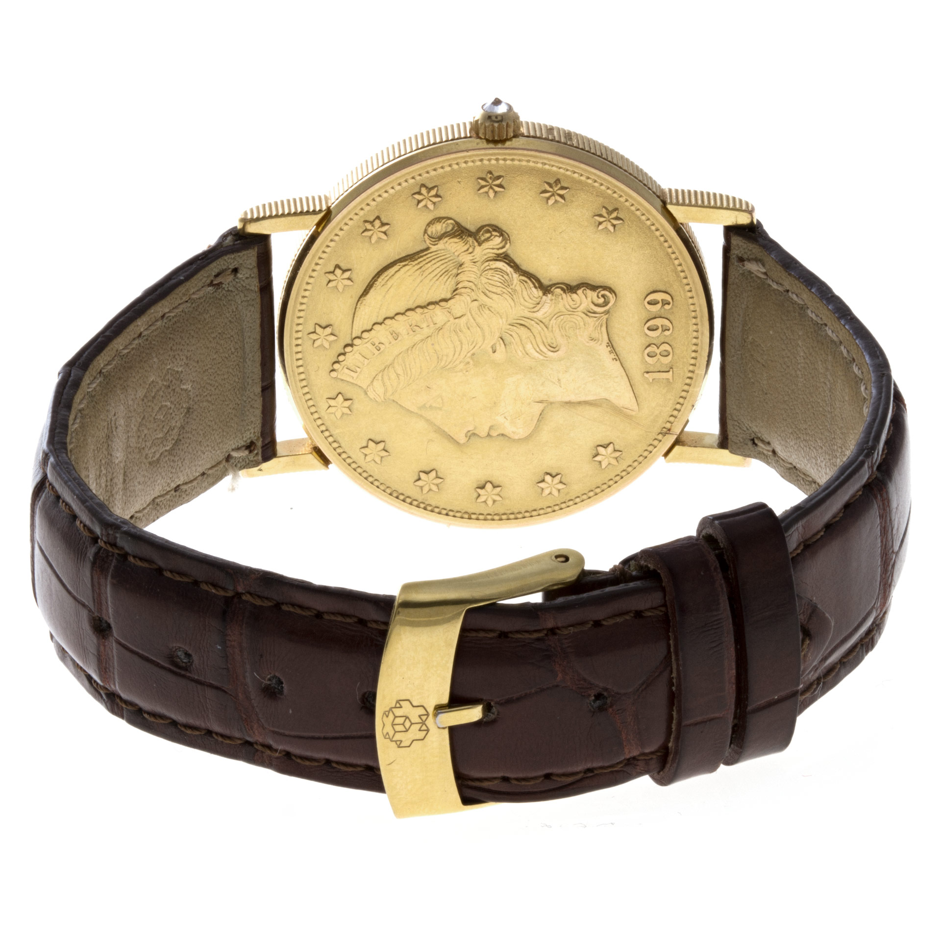 Corum CT32892 $20 Coin Quartz Male 18k Yellow Gold Watches Corum CT32892 $20 Coin Quartz Male 18k Yellow Gold Watches