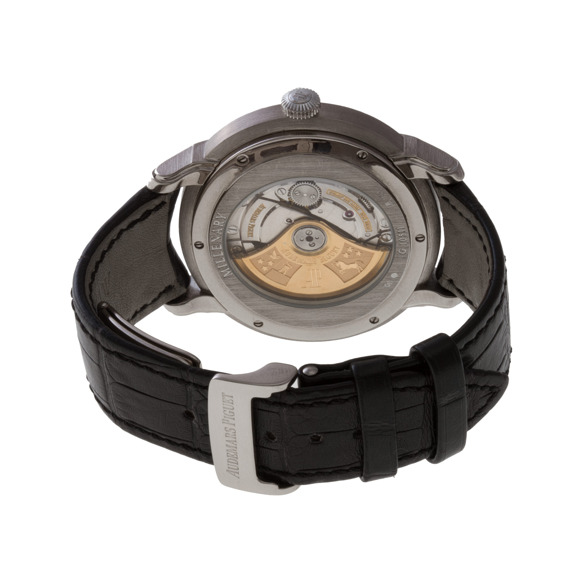 Audemars Piguet 15320BC.OO.D002CR.01 Millenary Automatic Male 18k White Gold Watches Audemars Piguet 15320BC.OO.D002CR.01 Millenary Automatic Male 18k White Gold Watches