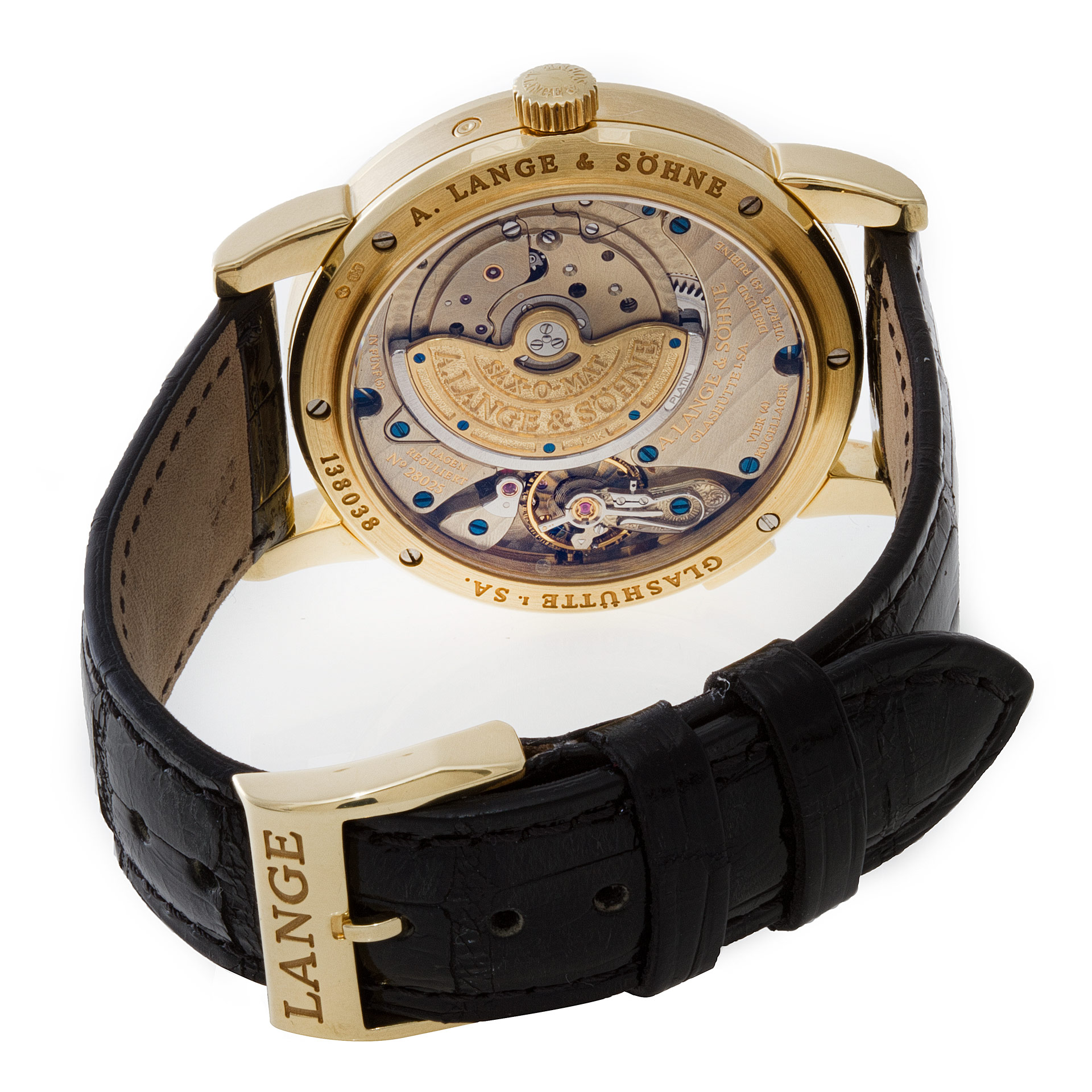A. Lange & Sohne 310.021 Langematik Automatic Male 18k yellow gold Watches A. Lange & Sohne 310.021 Langematik Automatic Male 18k yellow gold Watches