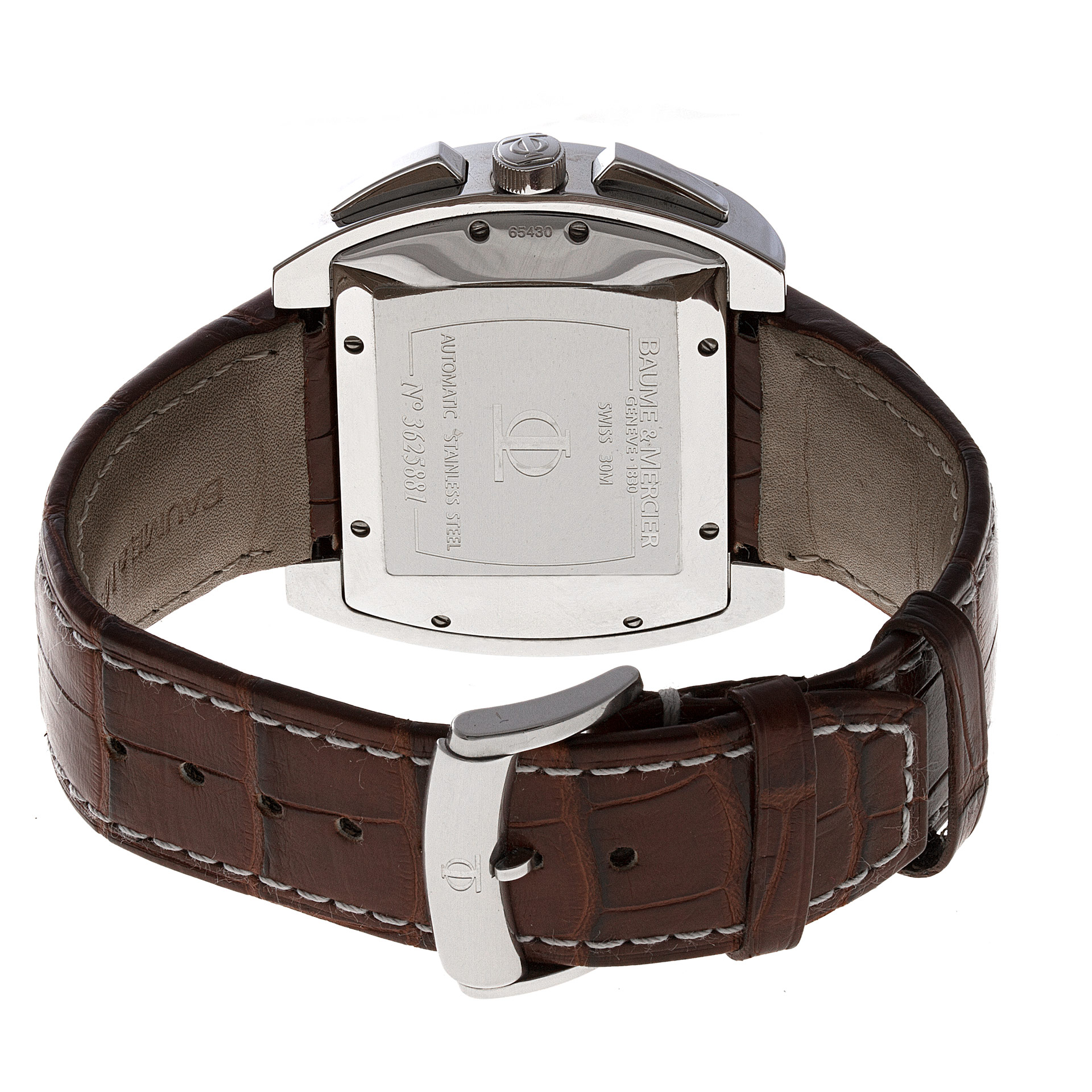 Baume & Mercier M0A08344 Hampton Automatic Male Stainless Steel Watches Baume & Mercier M0A08344 Hampton Automatic Male Stainless Steel Watches