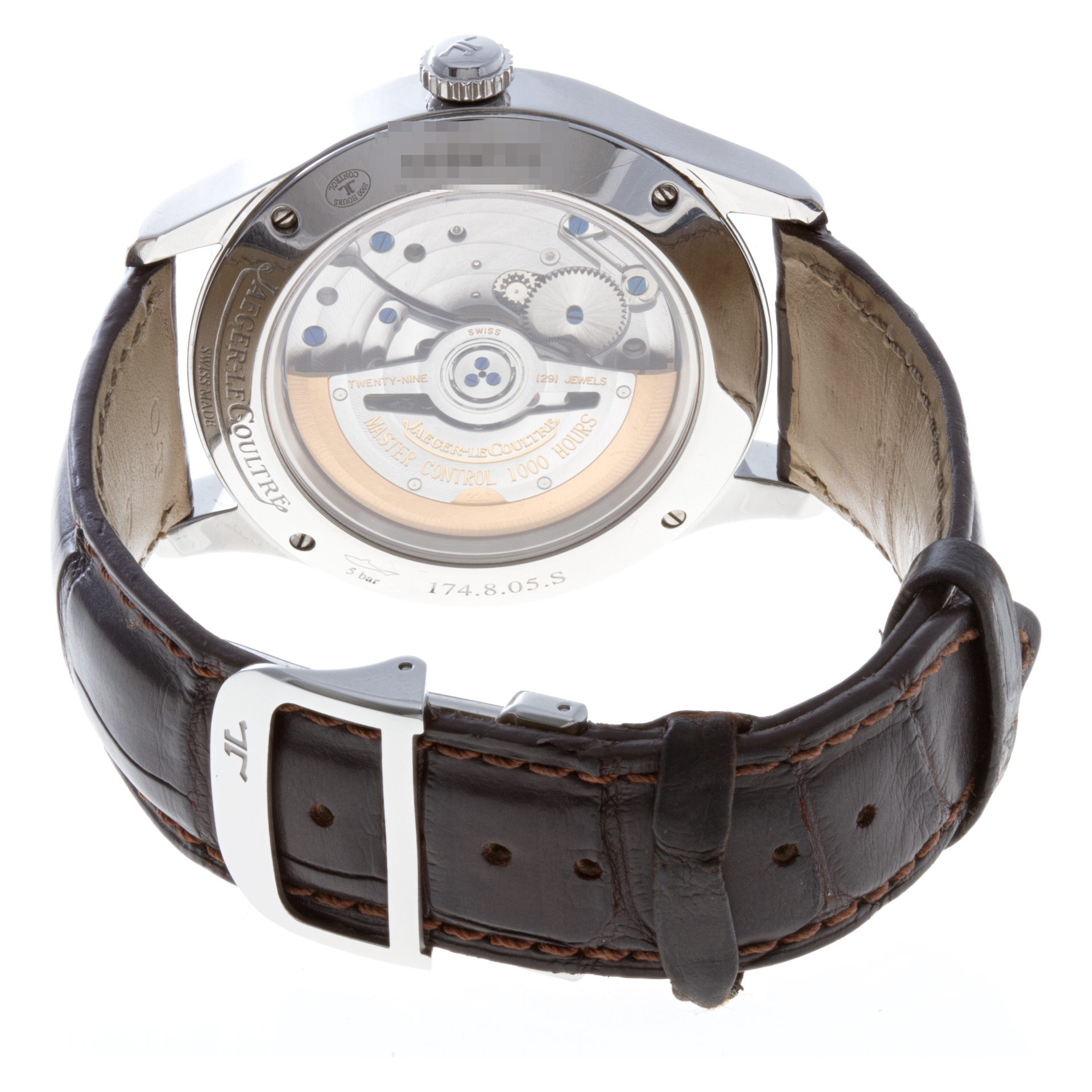 Jaeger LeCoultre 174.8.05.S Master Hometime Automatic Male Stainless Steel Watches Jaeger LeCoultre 174.8.05.S Master Hometime Automatic Male Stainless Steel Watches