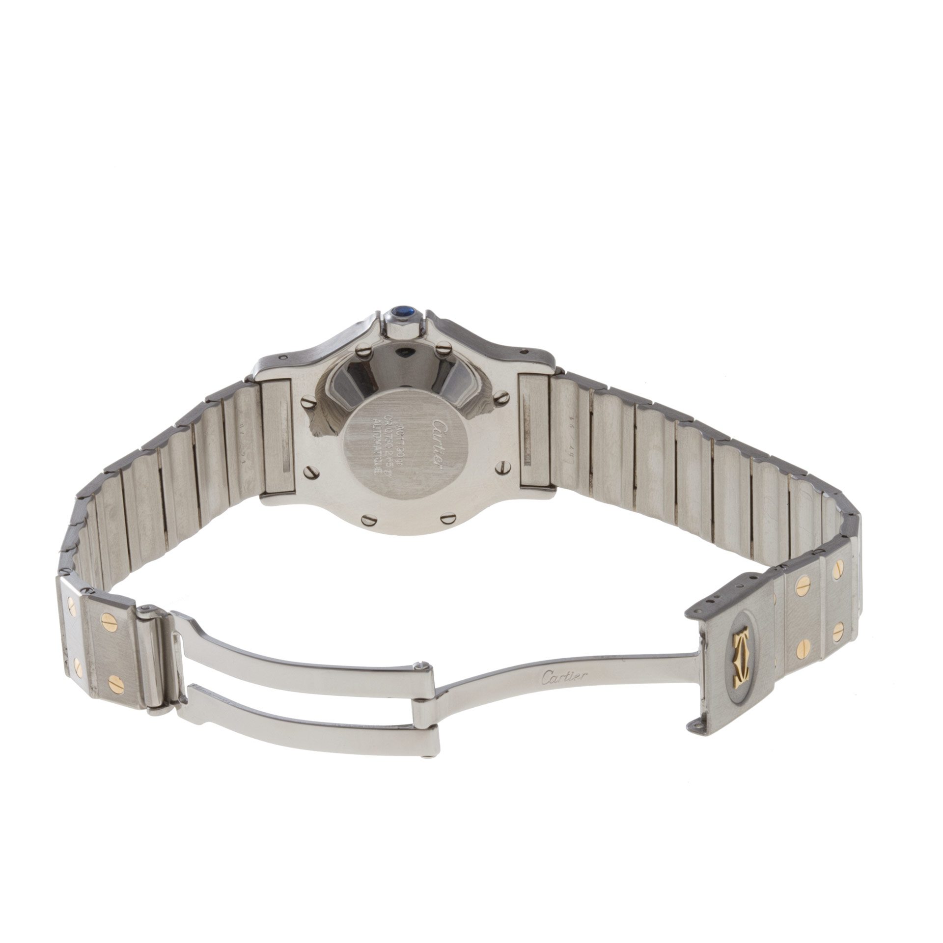 Cartier Cartier 1046 Santos Automatic Male 18k gold & Stainless Steel Watches Cartier Cartier 1046 Santos Automatic Male 18k gold & Stainless Steel Watches