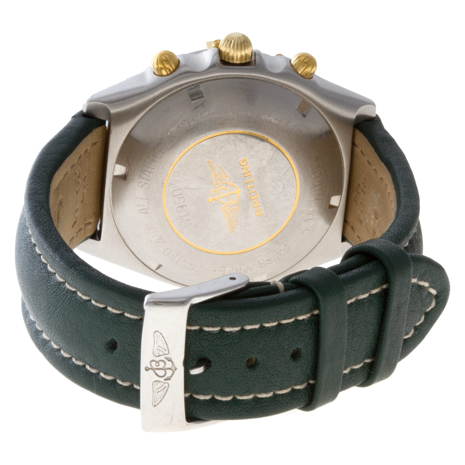 Breitling 81950 Chronograph Automatic Unisex 18k gold & Stainless Steel Watches Breitling 81950 Chronograph Automatic Unisex 18k gold & Stainless Steel Watches