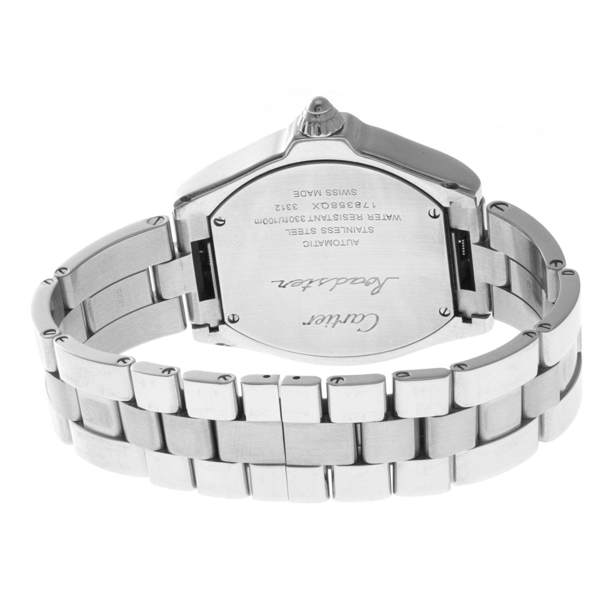 Cartier 3312 Roadster Automatic Male Stainless Steel Watches Cartier 3312 Roadster Automatic Male Stainless Steel Watches