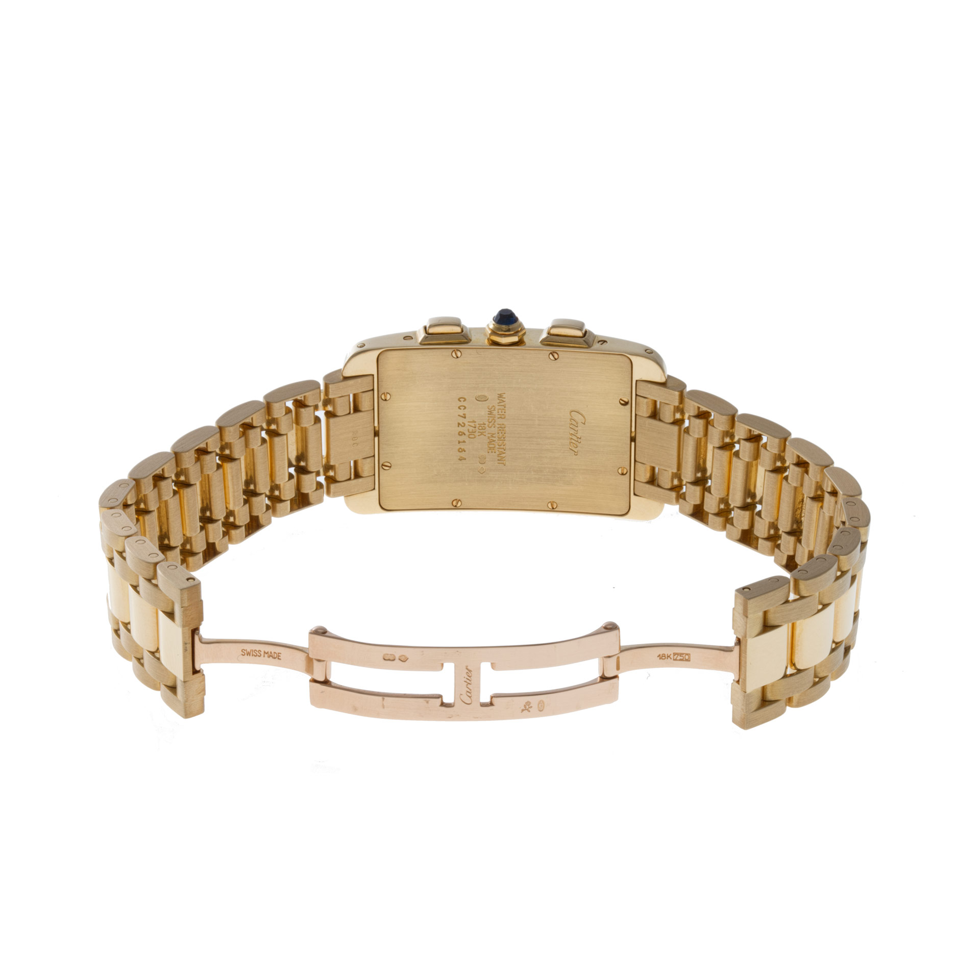Cartier W2601156 Tank American Quartz Male 18k yellow gold Watches Cartier W2601156 Tank American Quartz Male 18k yellow gold Watches