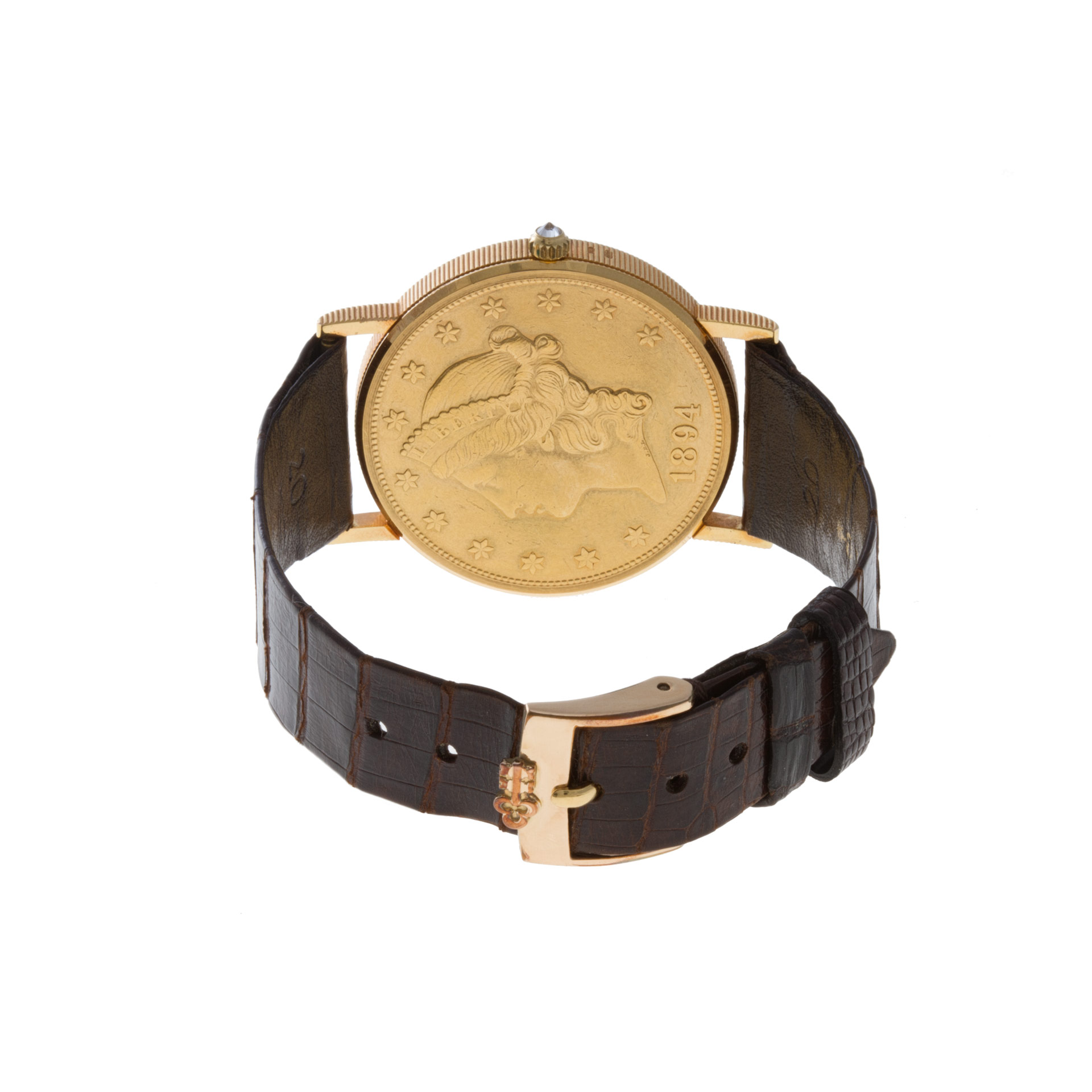 Corum 1894 $20 gold piece Quartz Male 18k yellow gold Watches Corum 1894 $20 gold piece Quartz Male 18k yellow gold Watches