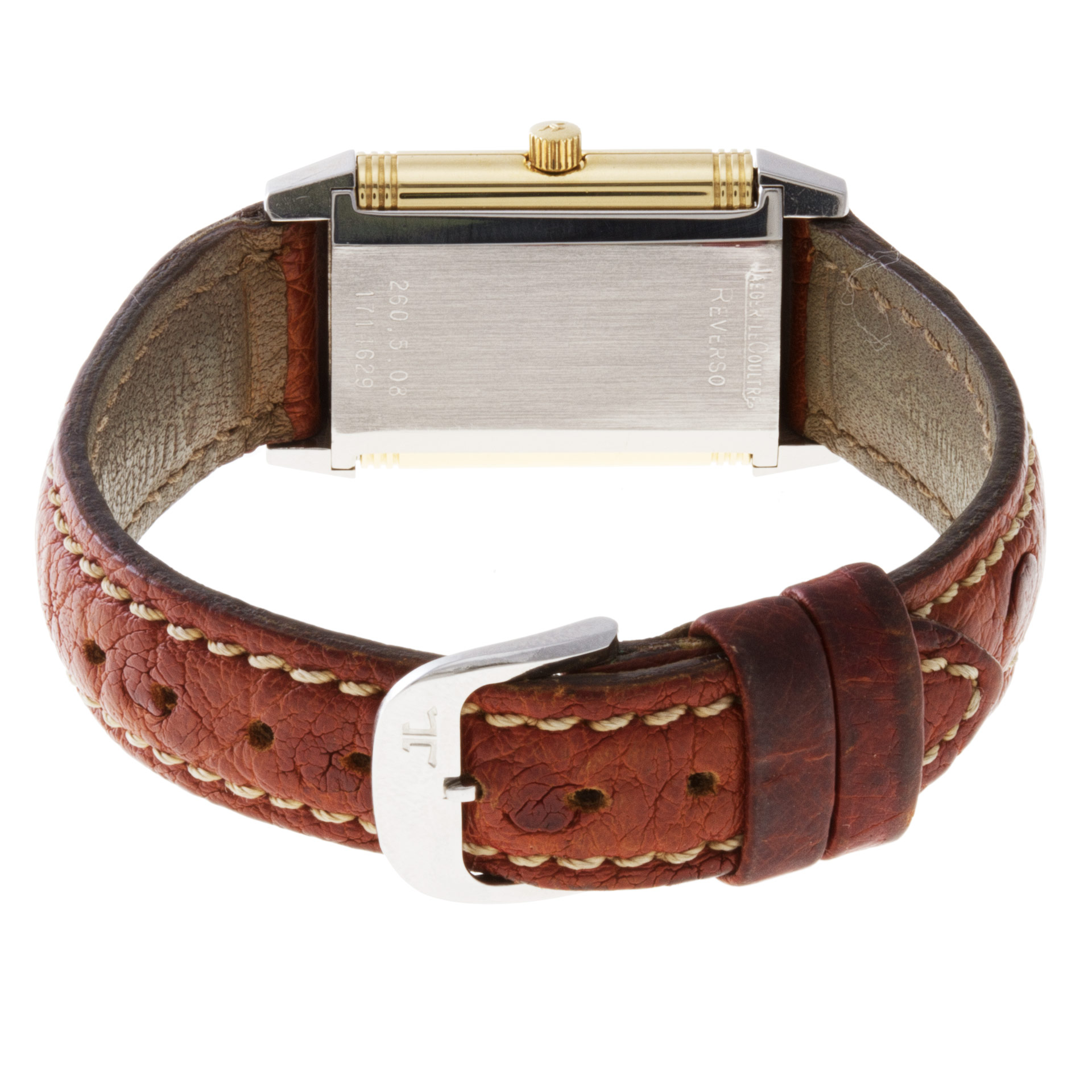 Jaeger LeCoultre 260.5.08 Reverso Quartz Female 18k gold & Stainless Steel Watches Jaeger LeCoultre 260.5.08 Reverso Quartz Female 18k gold & Stainless Steel Watches