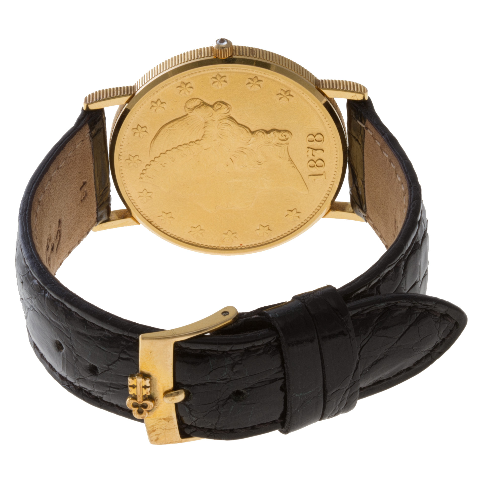 Corum 1876 $20 Coin Quartz Male 18k yellow gold Watches Corum 1876 $20 Coin Quartz Male 18k yellow gold Watches