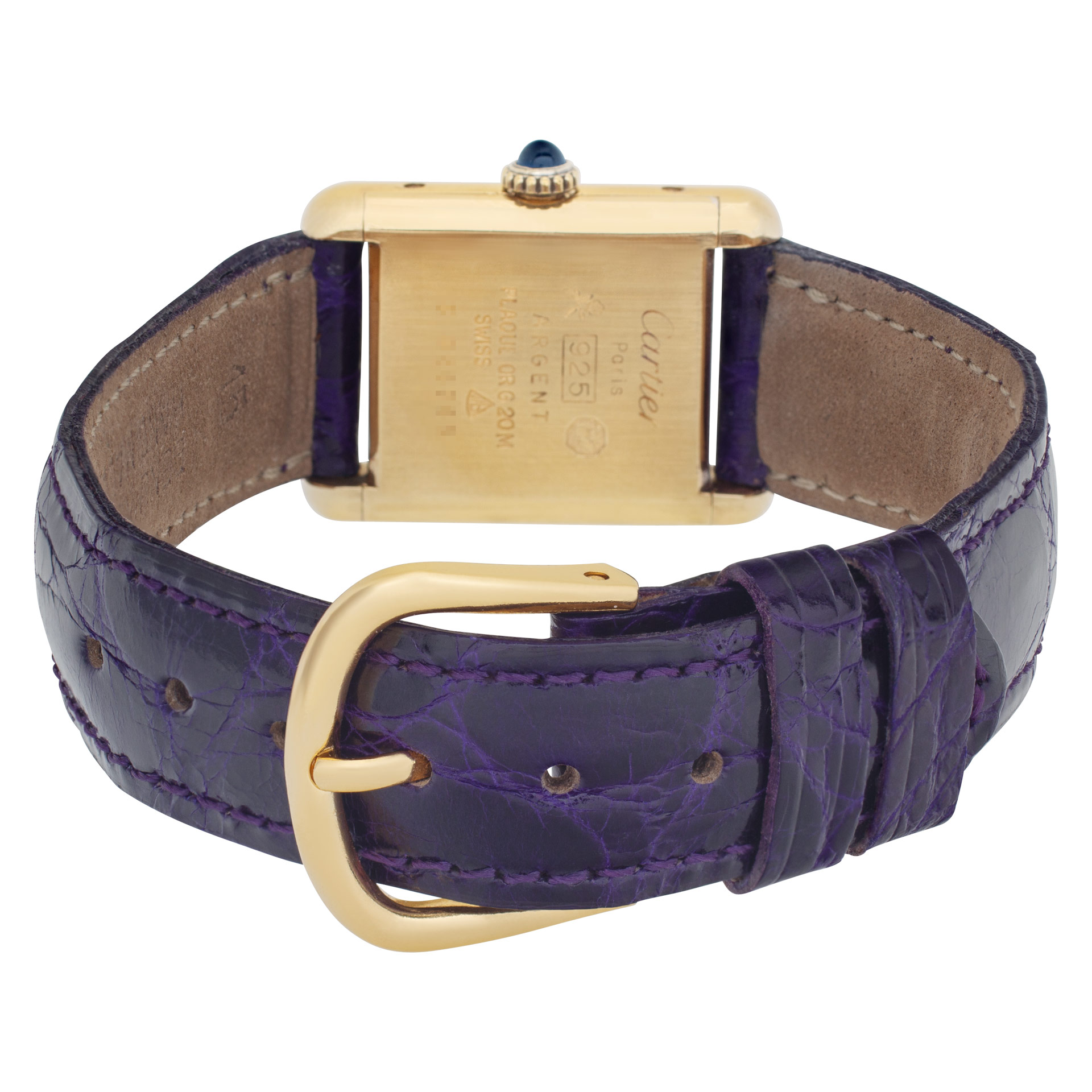 Cartier Cartier 1991 Tank Quartz Female Vermeil Watches Cartier Cartier 1991 Tank Quartz Female Vermeil Watches