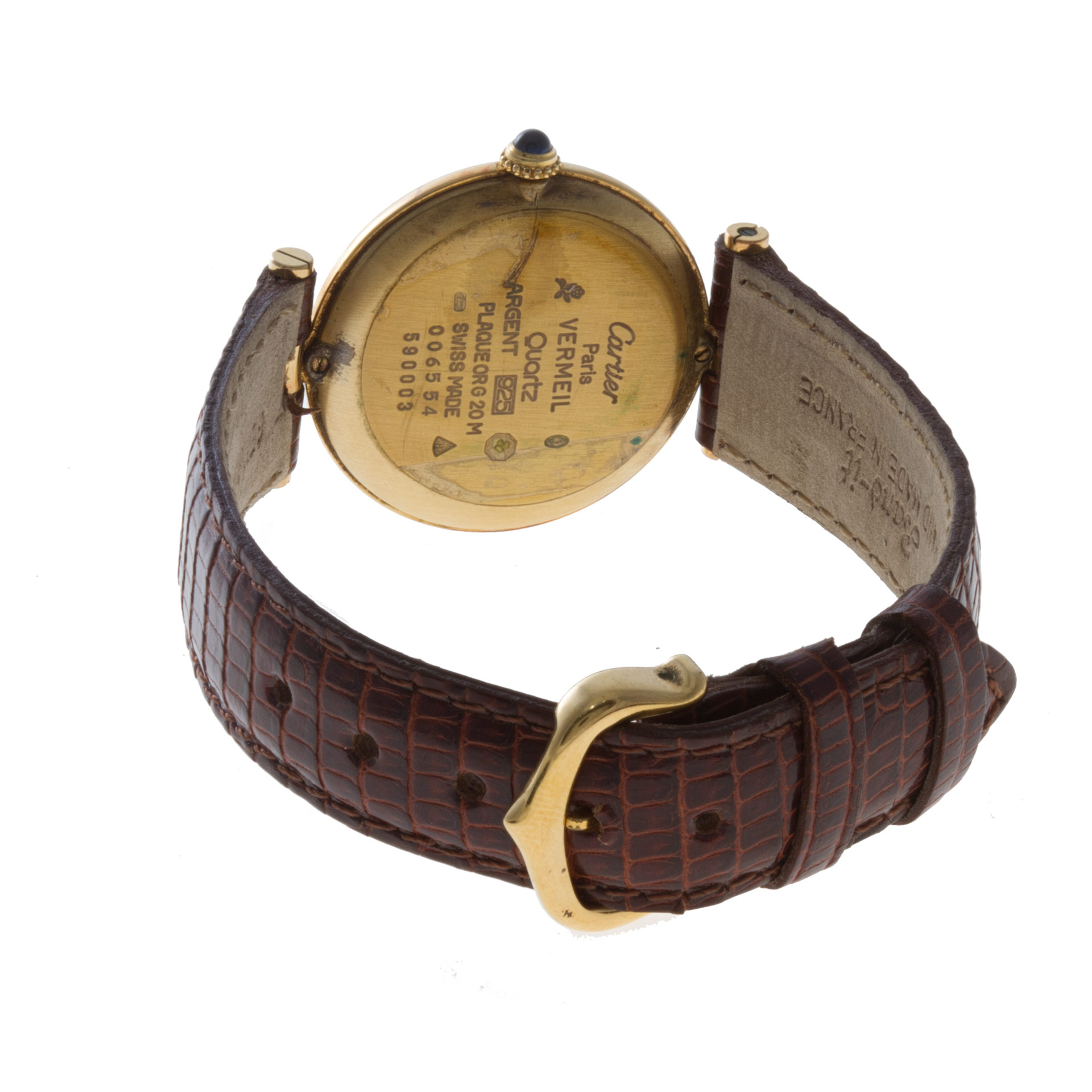 Cartier 006554 Must de Quartz Female plaque Watches Cartier 006554 Must de Quartz Female plaque Watches