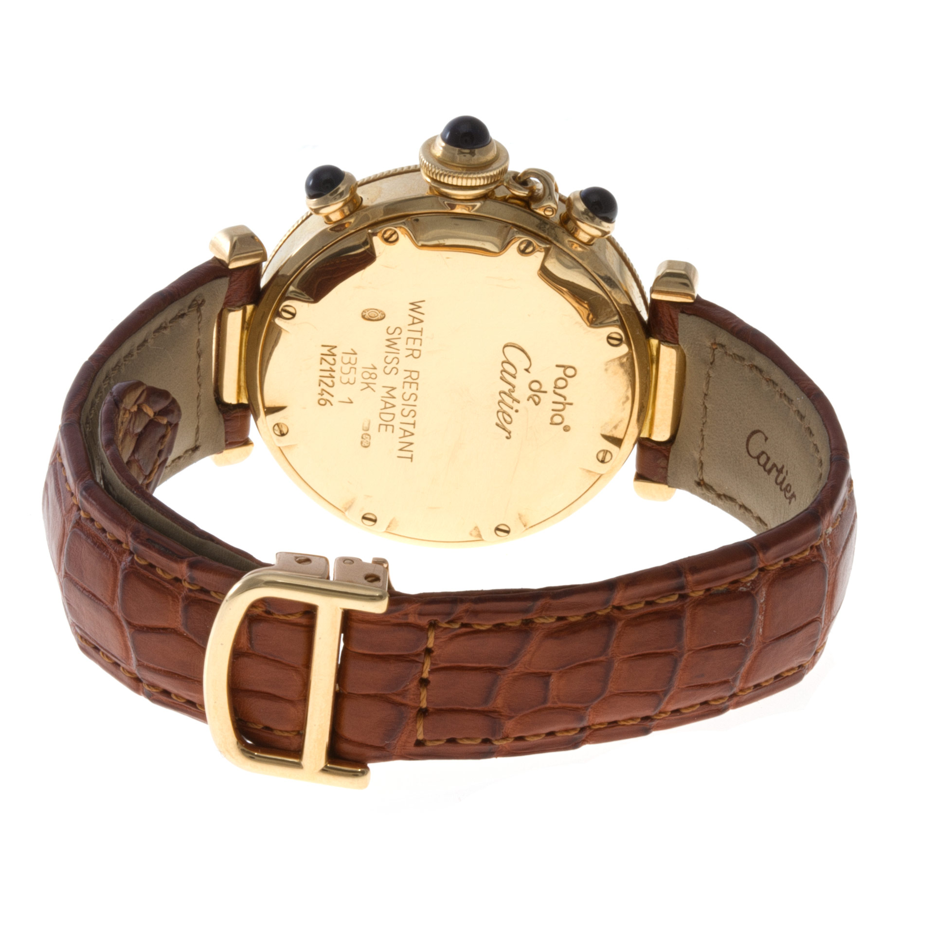 Cartier 1353 Pasha 35 Quartz Unisex 18k yellow gold Watches Cartier 1353 Pasha 35 Quartz Unisex 18k yellow gold Watches