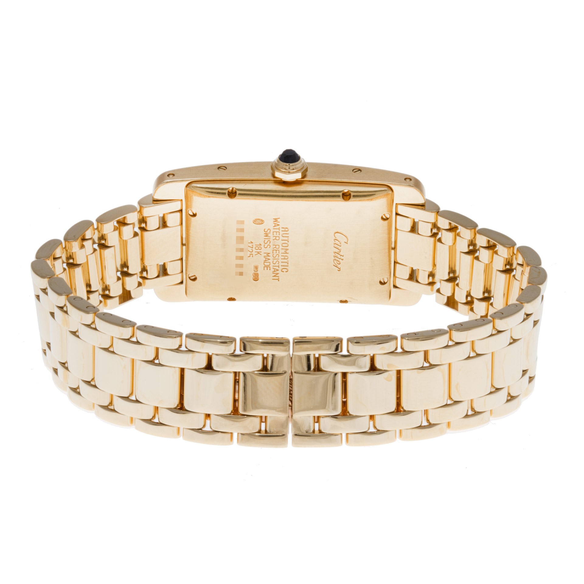Cartier 1725 Tank American Automatic Unisex 18k yellow gold Watches Cartier 1725 Tank American Automatic Unisex 18k yellow gold Watches