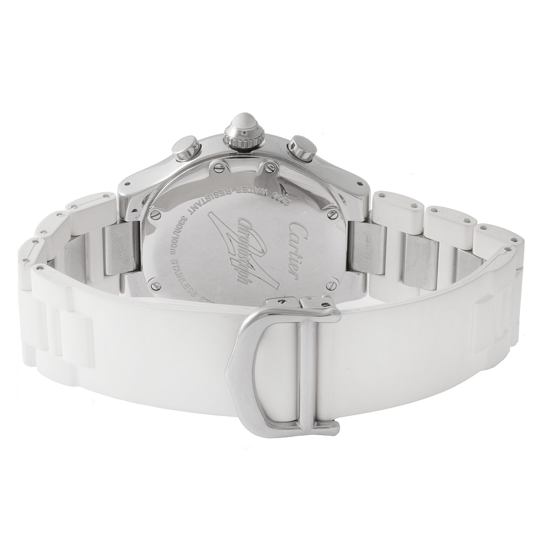 Cartier 2996 Chronoscaph Quartz Female Stainless Steel Watches Cartier 2996 Chronoscaph Quartz Female Stainless Steel Watches