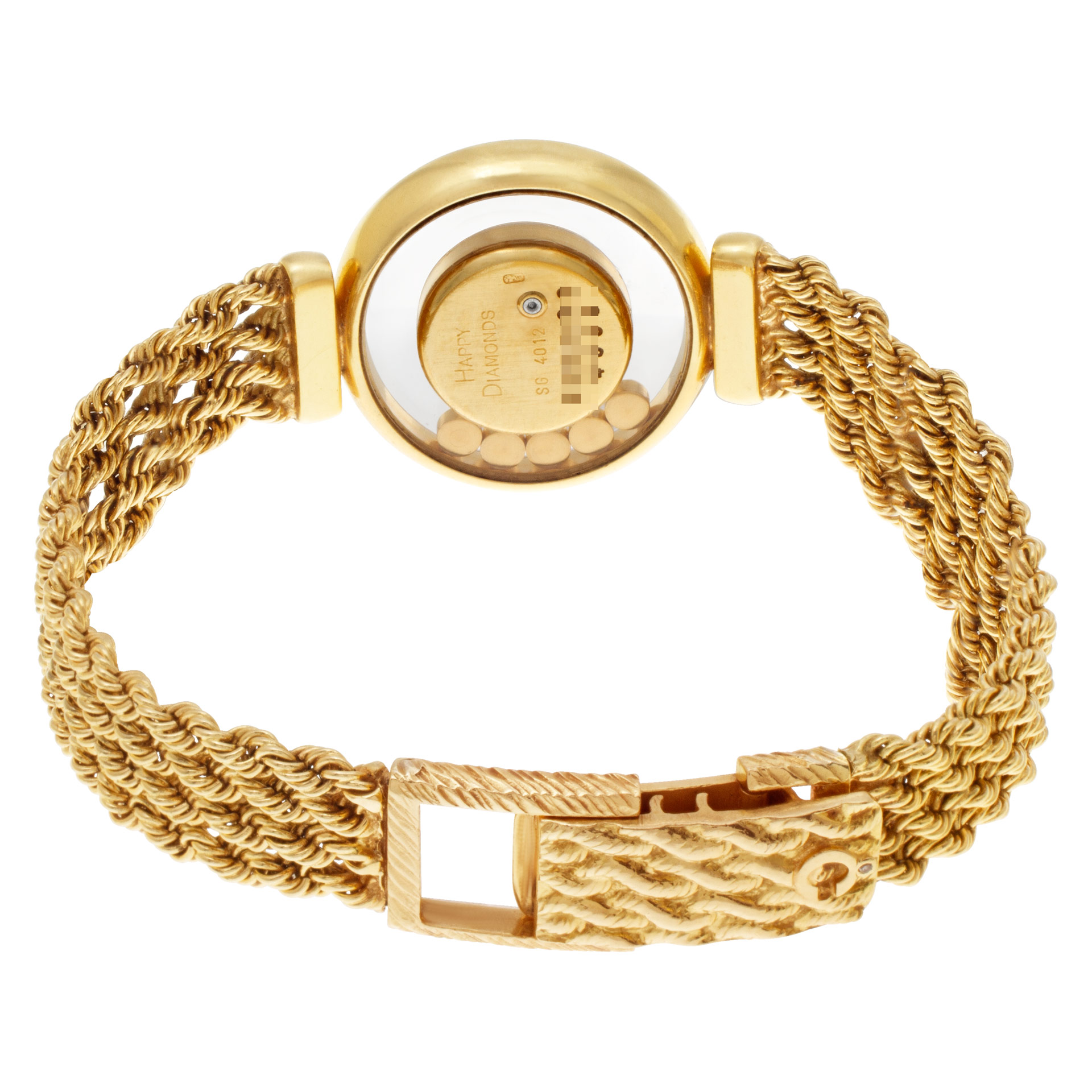 Chopard SG4012 Happy Diamond Quartz Female 18k Yellow Gold Watches Chopard SG4012 Happy Diamond Quartz Female 18k Yellow Gold Watches