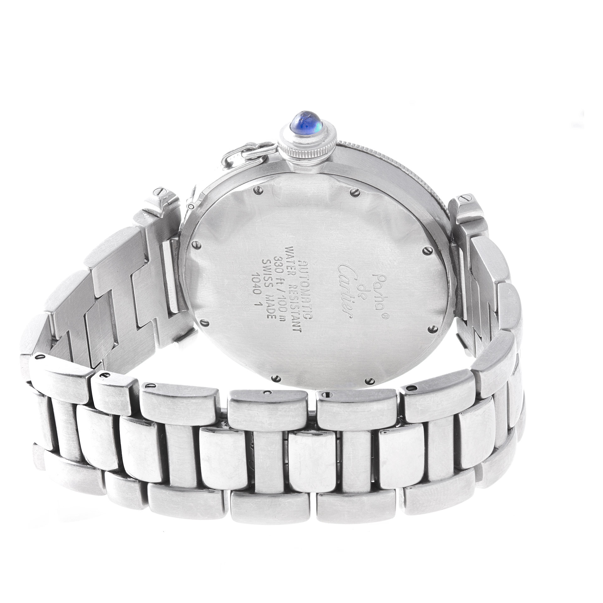 Cartier 1040 Pasha 38 Automatic Unisex Stainless Steel Watches Cartier 1040 Pasha 38 Automatic Unisex Stainless Steel Watches