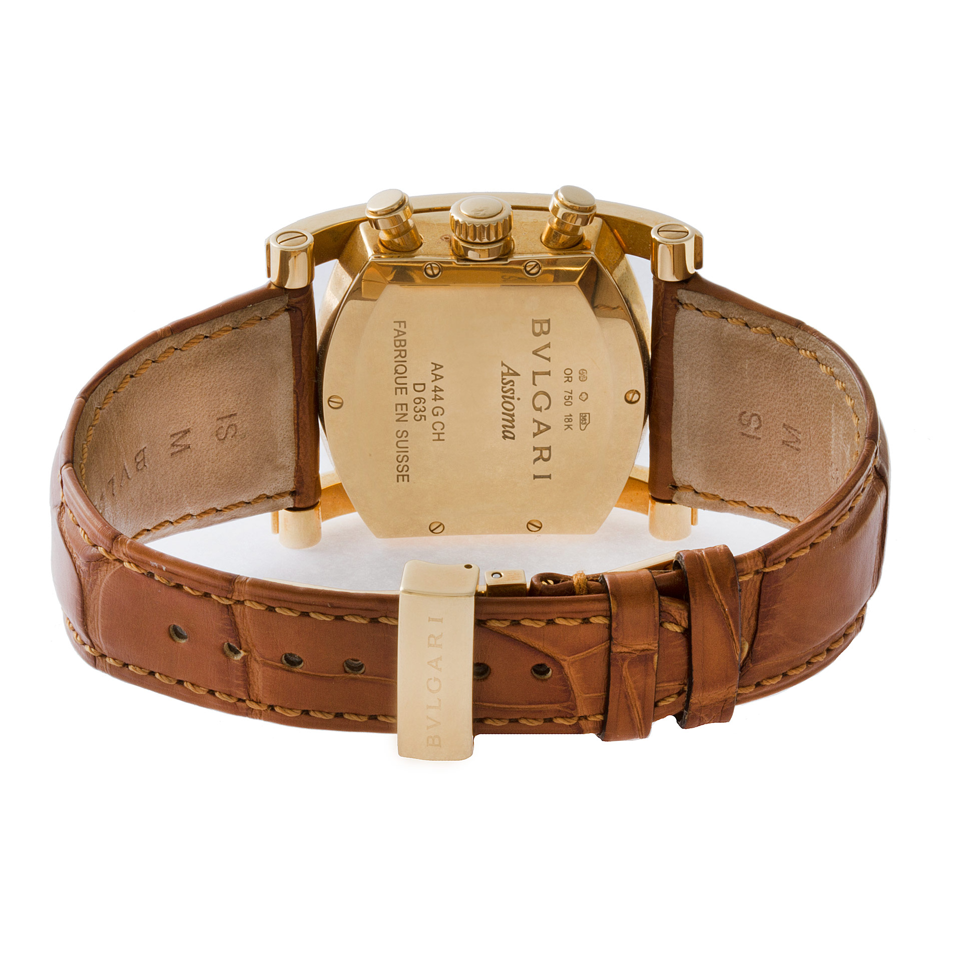 Bvlgari AA44GCH Assioma Automatic Male 18k yellow gold Watches Bvlgari AA44GCH Assioma Automatic Male 18k yellow gold Watches