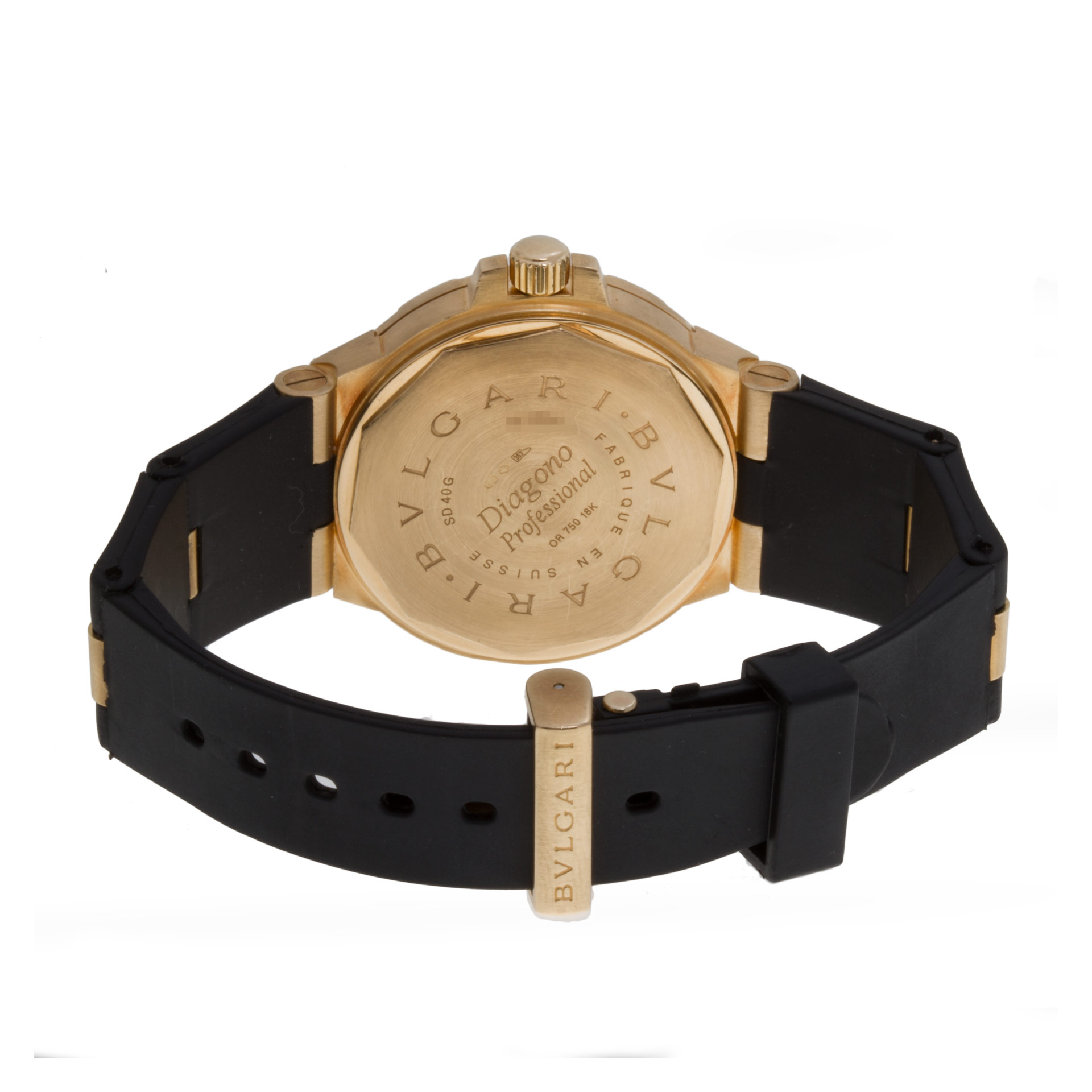 Bvlgari SD40G Scuba Automatic Male 18k Yellow Gold Watches Bvlgari SD40G Scuba Automatic Male 18k Yellow Gold Watches