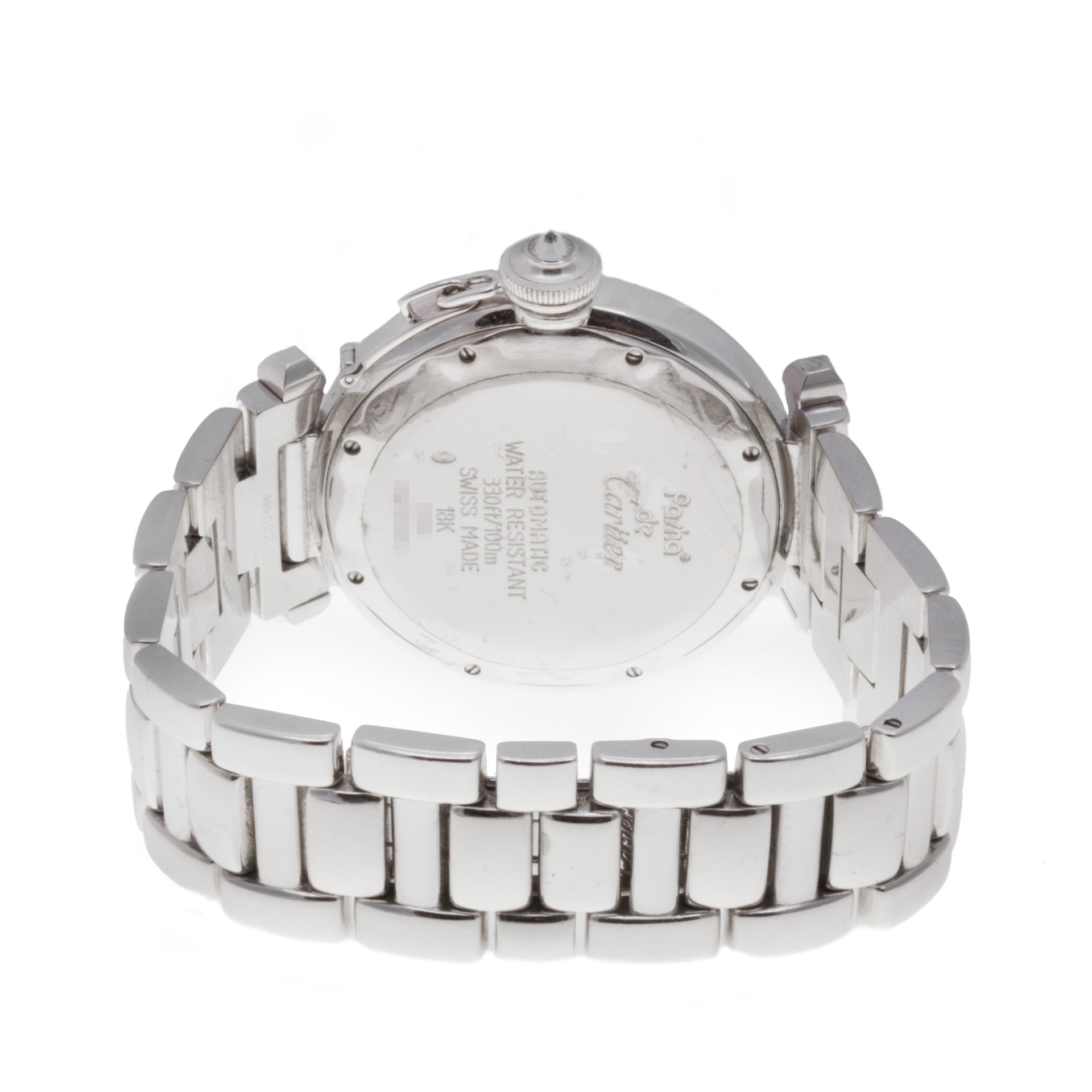 Cartier 2358 Pasha 38 Automatic Unisex 18k White Gold Watches Cartier 2358 Pasha 38 Automatic Unisex 18k White Gold Watches