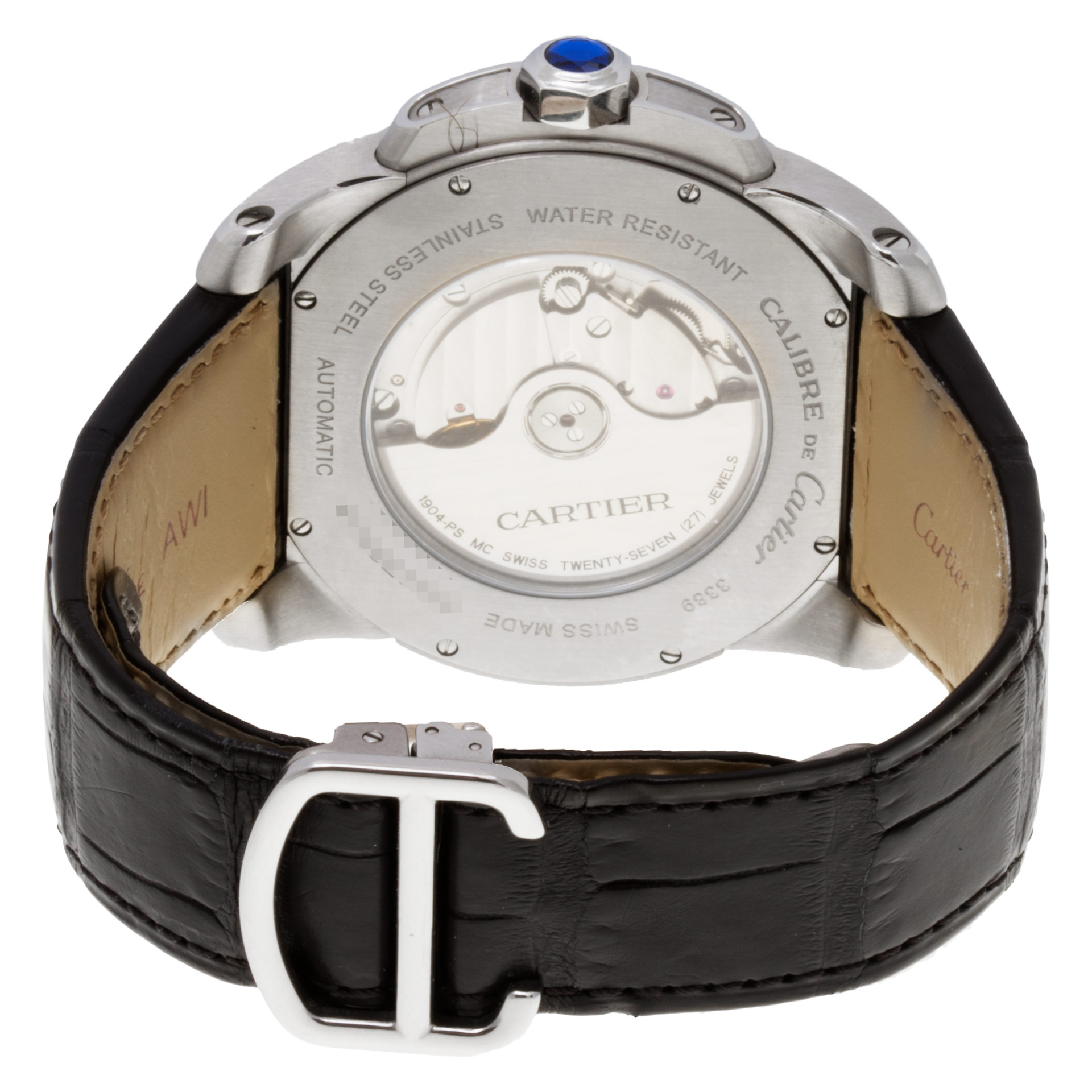 Cartier w7100037 Calibre Automatic Male Stainless Steel Watches Cartier w7100037 Calibre Automatic Male Stainless Steel Watches