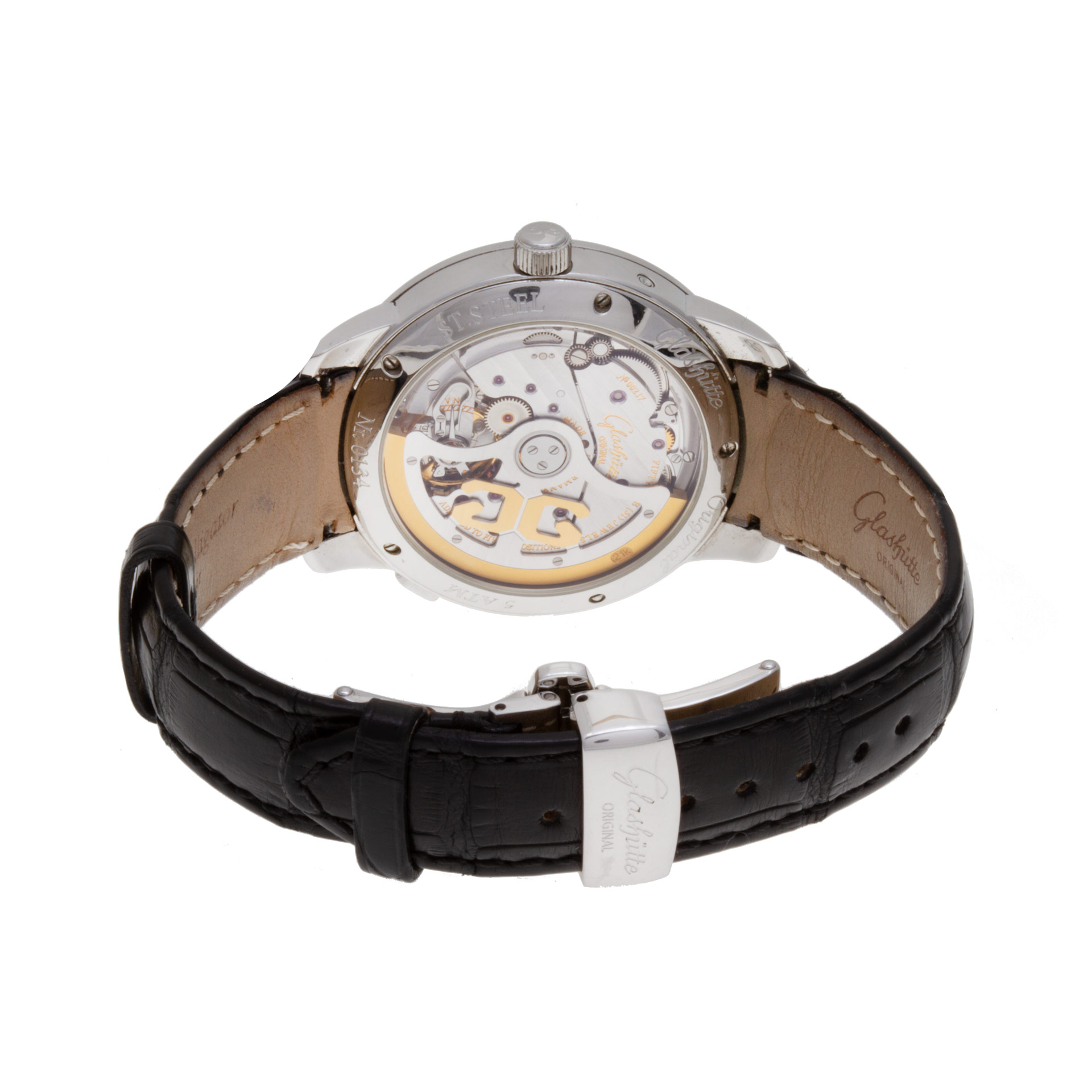 Glashutte 100-03-03-02-04 Senator Data Panoramica Automatic Male Stainless Steel Watches Glashutte 100-03-03-02-04 Senator Data Panoramica Automatic Male Stainless Steel Watches