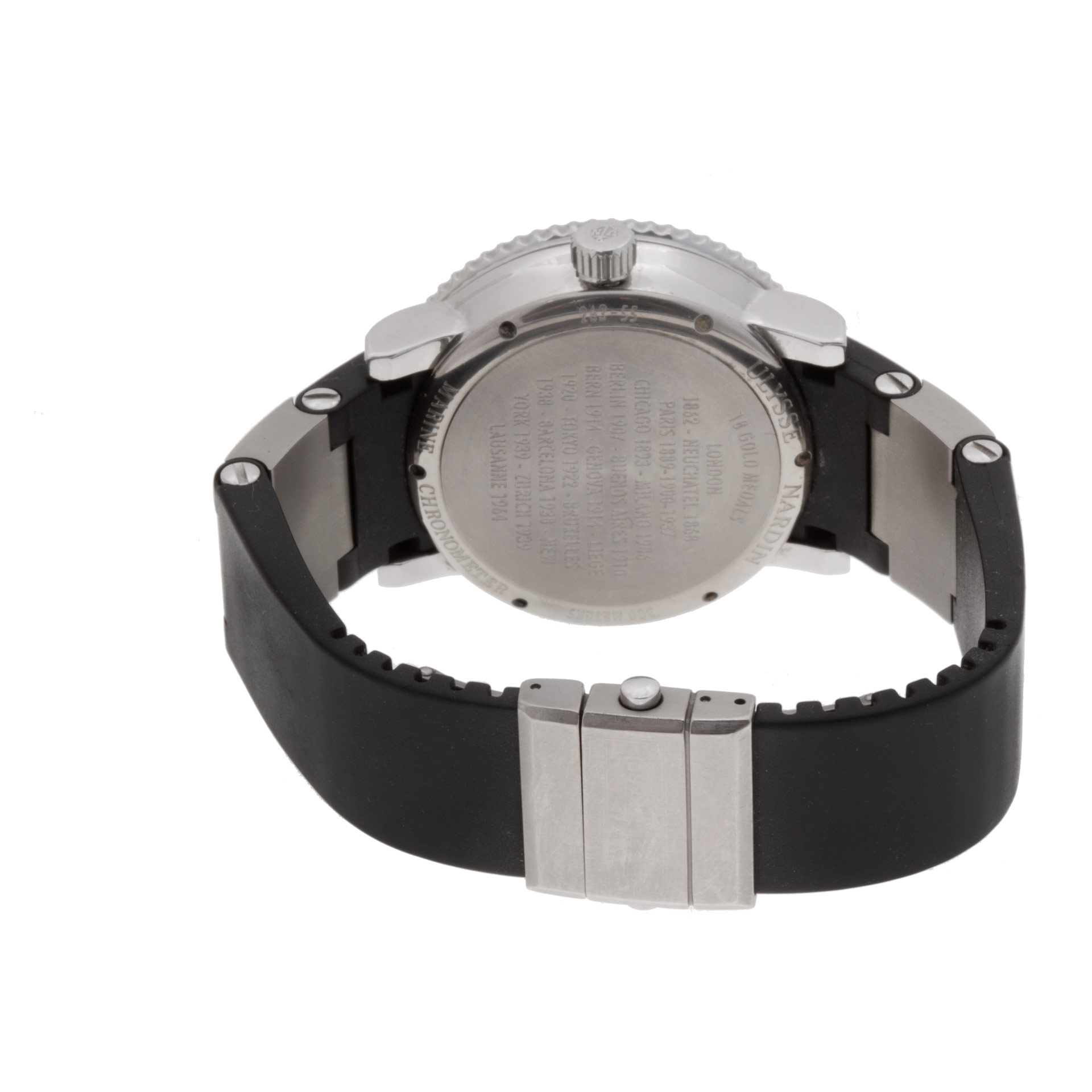 Ulysse Nardin 263-55 Marine Chronometer Automatic Male Stainless Steel Watches Ulysse Nardin 263-55 Marine Chronometer Automatic Male Stainless Steel Watches