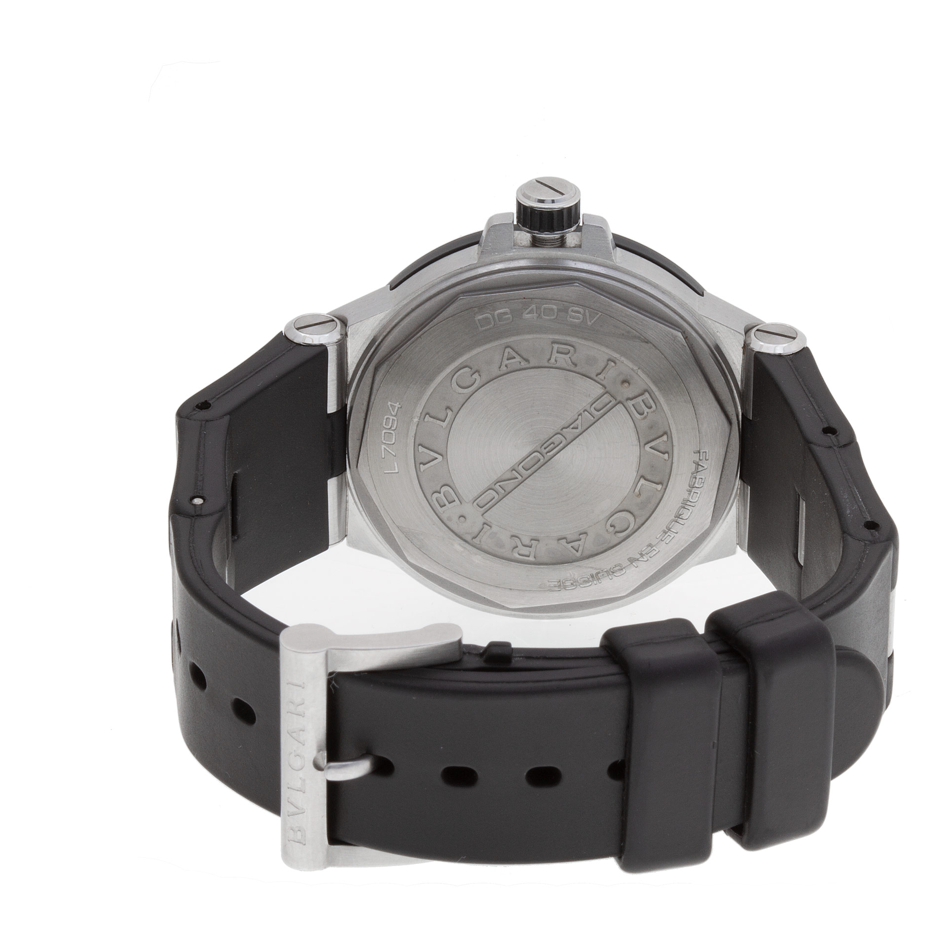 Bvlgari DG40SV Diagono Automatic Male Stainless Steel Watches Bvlgari DG40SV Diagono Automatic Male Stainless Steel Watches