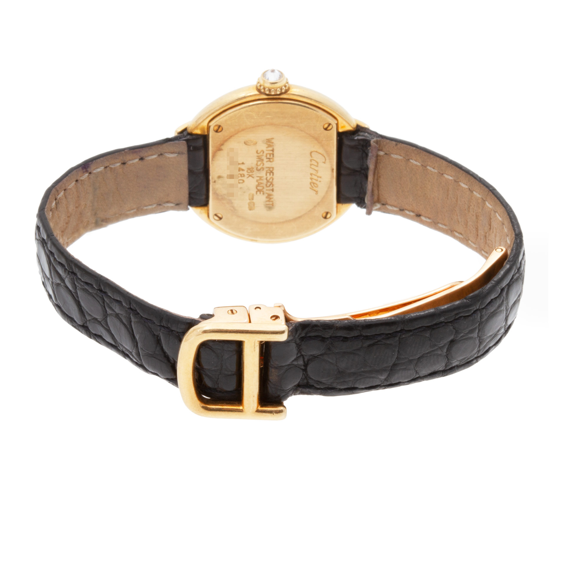 Cartier 1480 Ellipse Quartz Female 18k yellow gold Watches Cartier 1480 Ellipse Quartz Female 18k yellow gold Watches