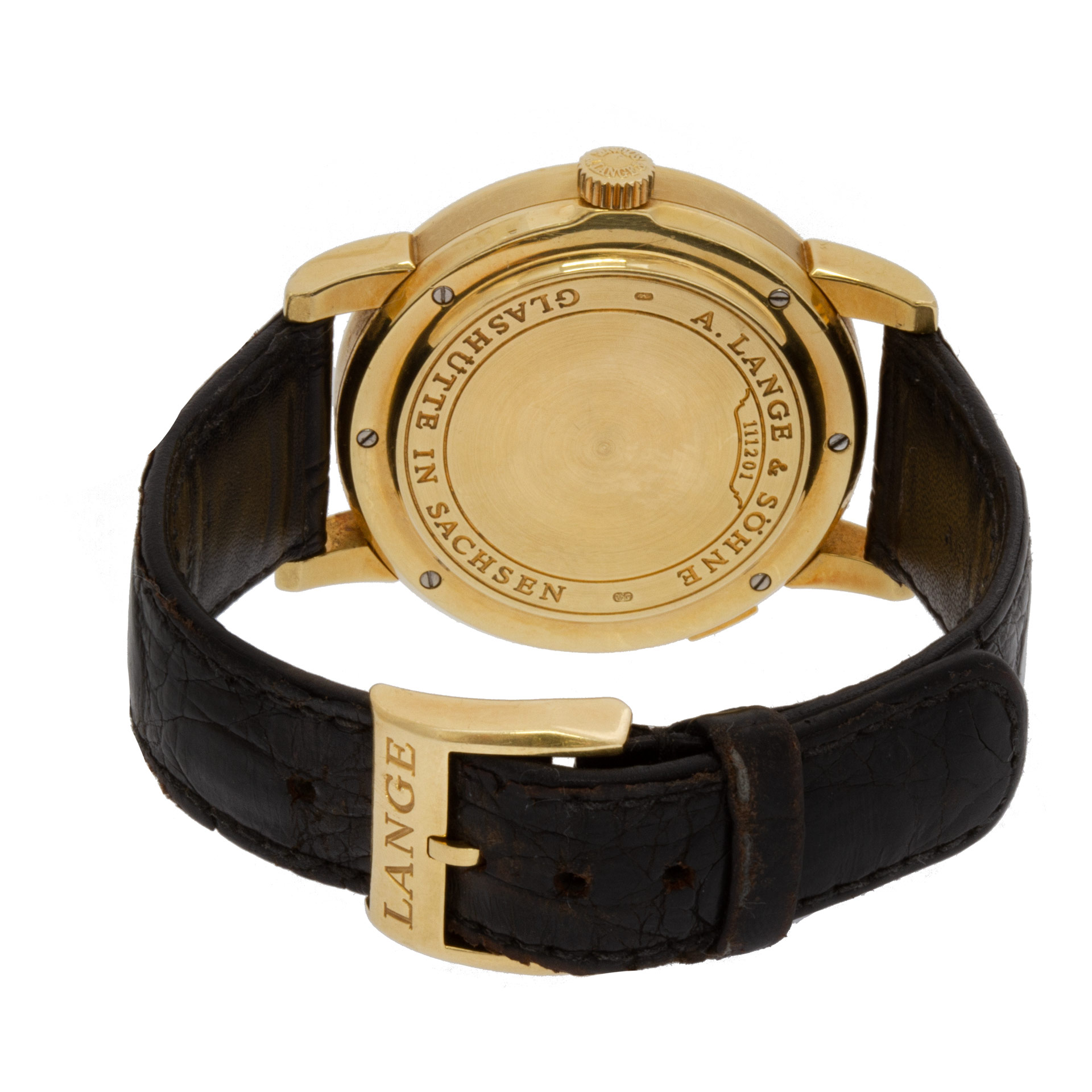 A. Lange & Sohne 101.002 Lange 1 Manual Male 18k Yellow Gold Watches A. Lange & Sohne 101.002 Lange 1 Manual Male 18k Yellow Gold Watches