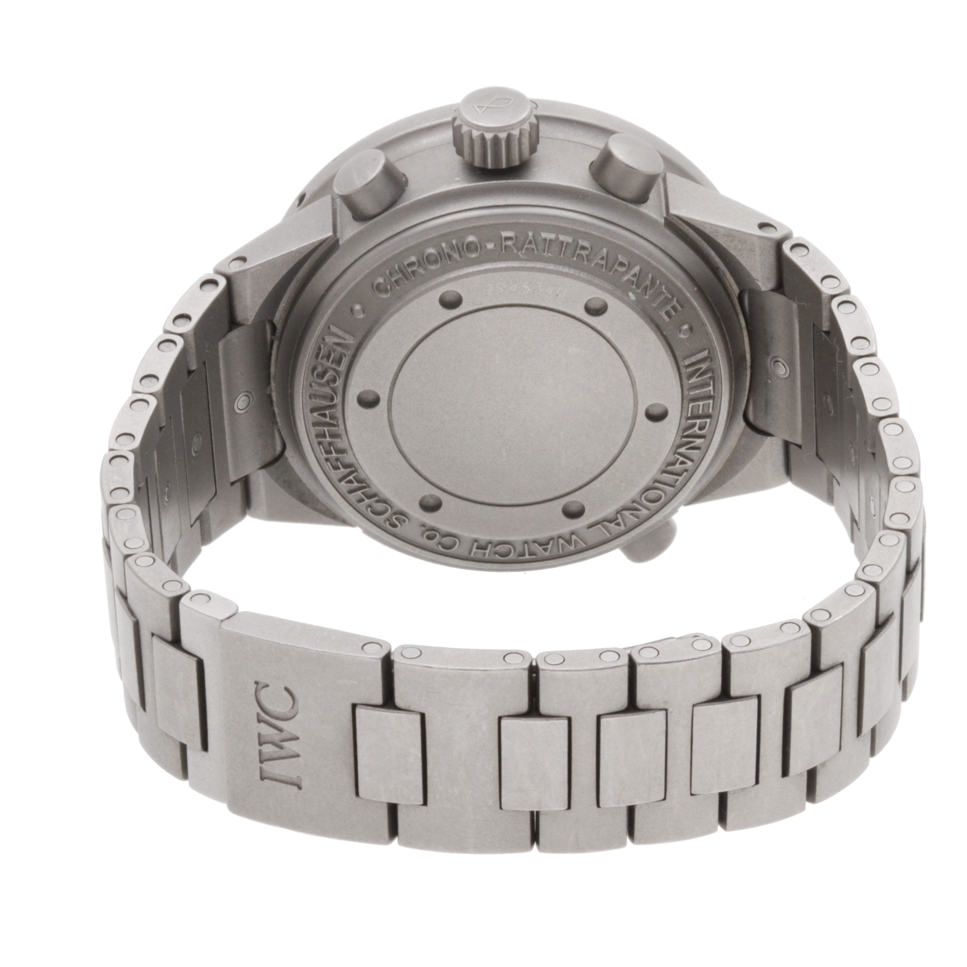 IWC 3716 Rattrapante Automatic Male Titanium Watches IWC 3716 Rattrapante Automatic Male Titanium Watches