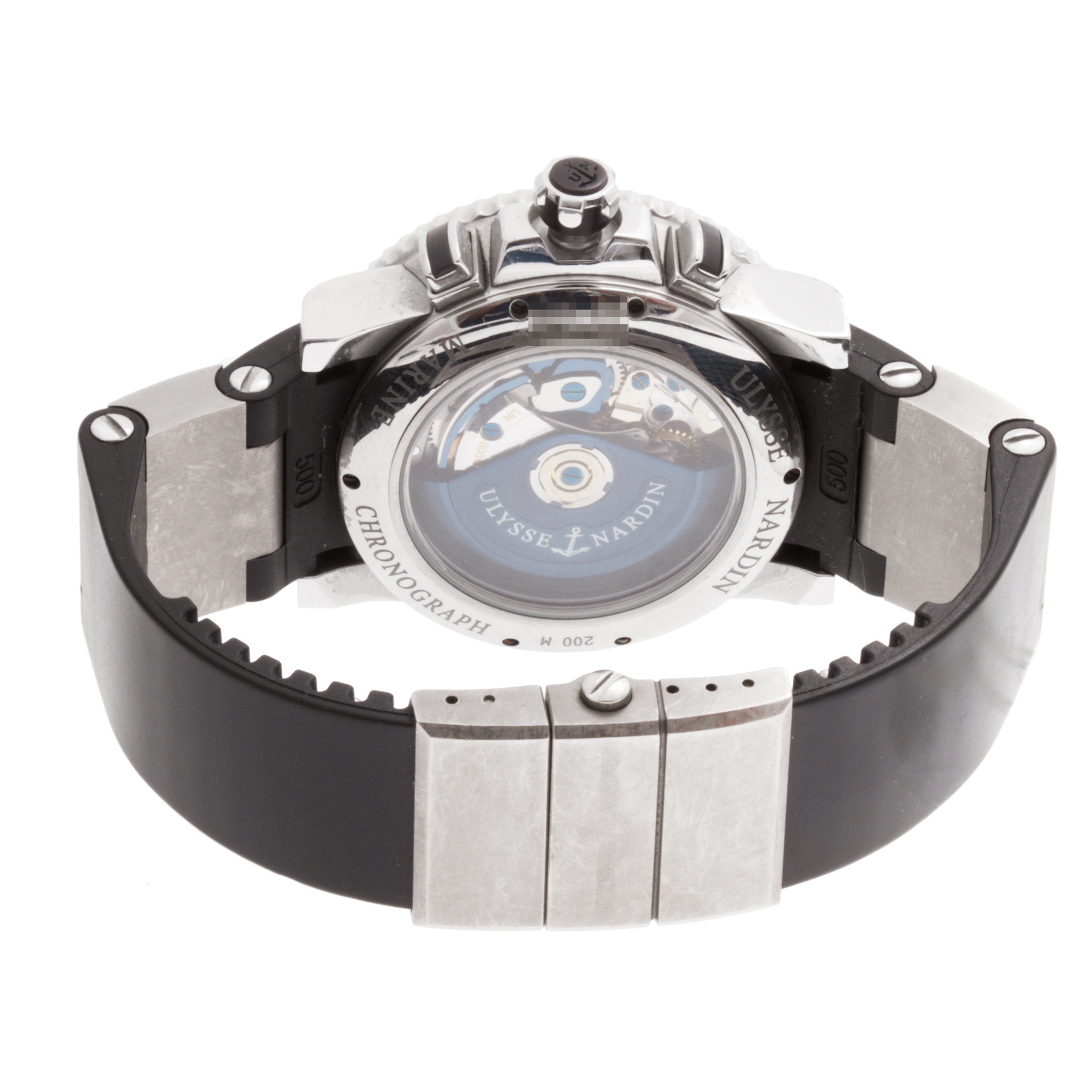 Ulysse Nardin 8003-102-3/92 Maxi Marine Automatic Male Stainless Steel Watches Ulysse Nardin 8003-102-3/92 Maxi Marine Automatic Male Stainless Steel Watches