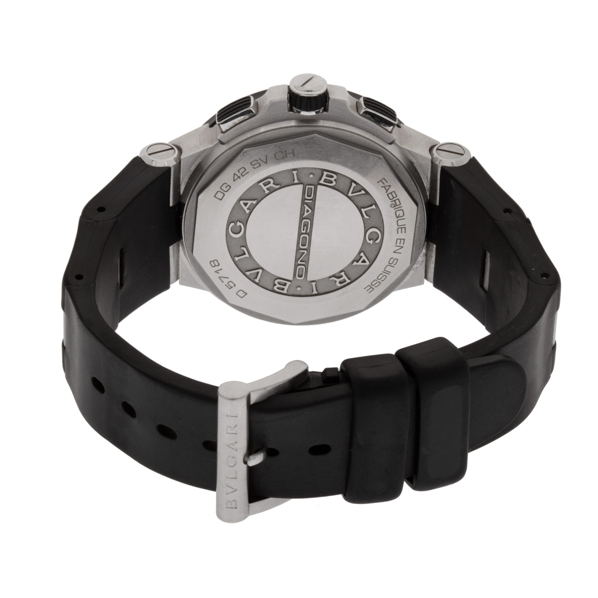 Bvlgari DG 42 SC CH Diagono Automatic Male Stainless Steel Watches Bvlgari DG 42 SC CH Diagono Automatic Male Stainless Steel Watches