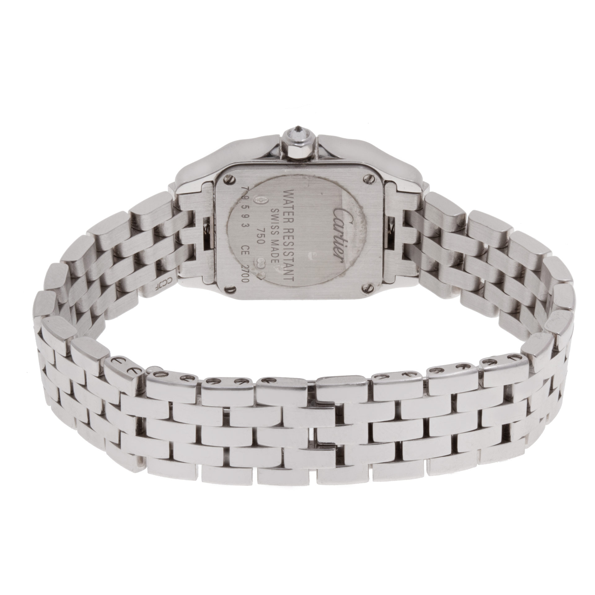 Cartier WF9003Y8 Santos Demoiselle Quartz Female 18k White Gold Watches Cartier WF9003Y8 Santos Demoiselle Quartz Female 18k White Gold Watches