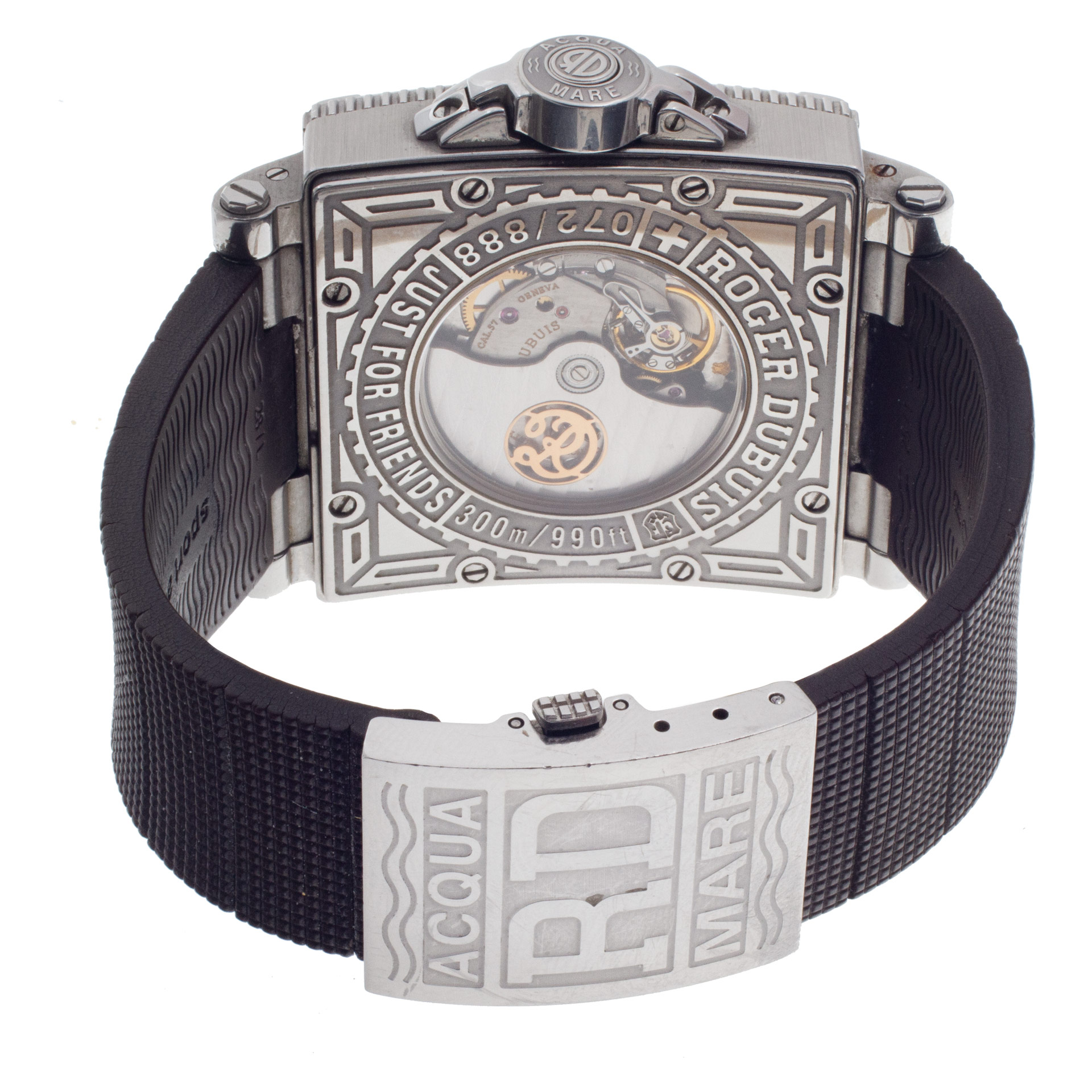Roger Dubuis 072/888 Aqua Mare Automatic Male Stainless Steel Watches Roger Dubuis 072/888 Aqua Mare Automatic Male Stainless Steel Watches