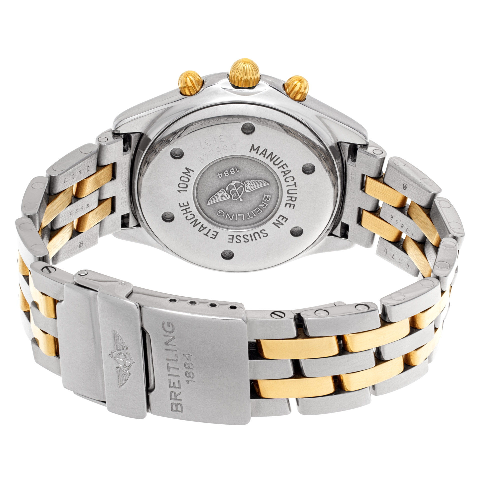 Breitling B55048 Jetstream Chronomat Quartz Female 18k gold & Stainless Steel Watches Breitling B55048 Jetstream Chronomat Quartz Female 18k gold & Stainless Steel Watches