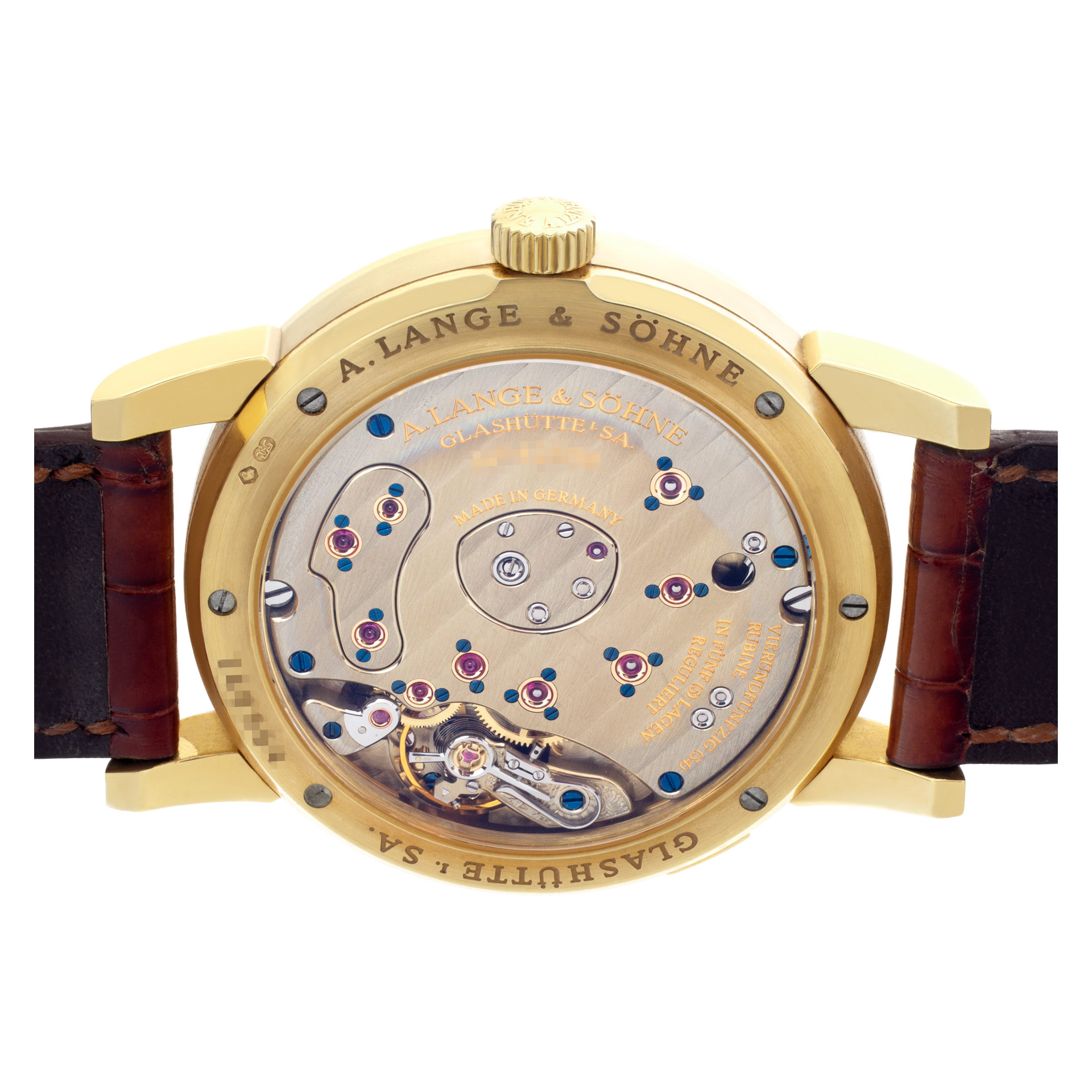 A. Lange & Sohne 109.021 Lange 1 Manual Male 18k yellow gold Watches A. Lange & Sohne 109.021 Lange 1 Manual Male 18k yellow gold Watches