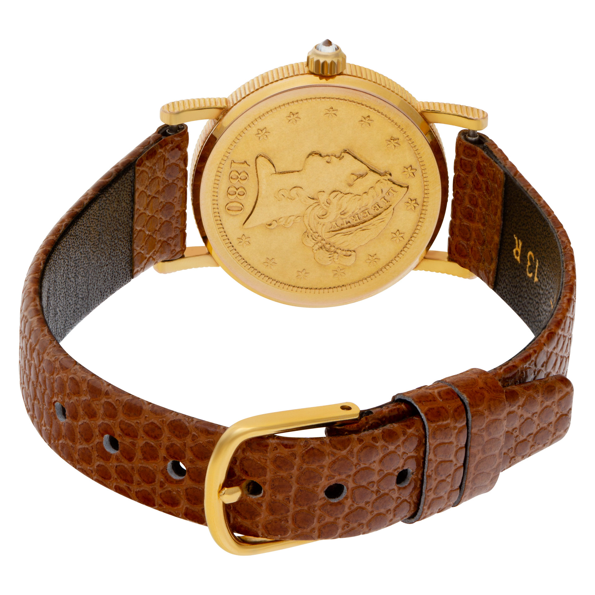 Corum Corum 2918 $5 Coin Quartz Female 18k yellow gold Watches Corum Corum 2918 $5 Coin Quartz Female 18k yellow gold Watches