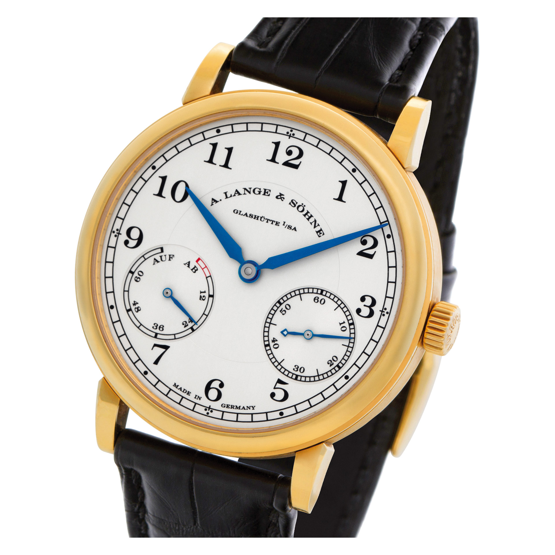 A. Lange & Sohne 234.021 1815 Up and Down Manual Male 18k yellow gold Watches A. Lange & Sohne 234.021 1815 Up and Down Manual Male 18k yellow gold Watches