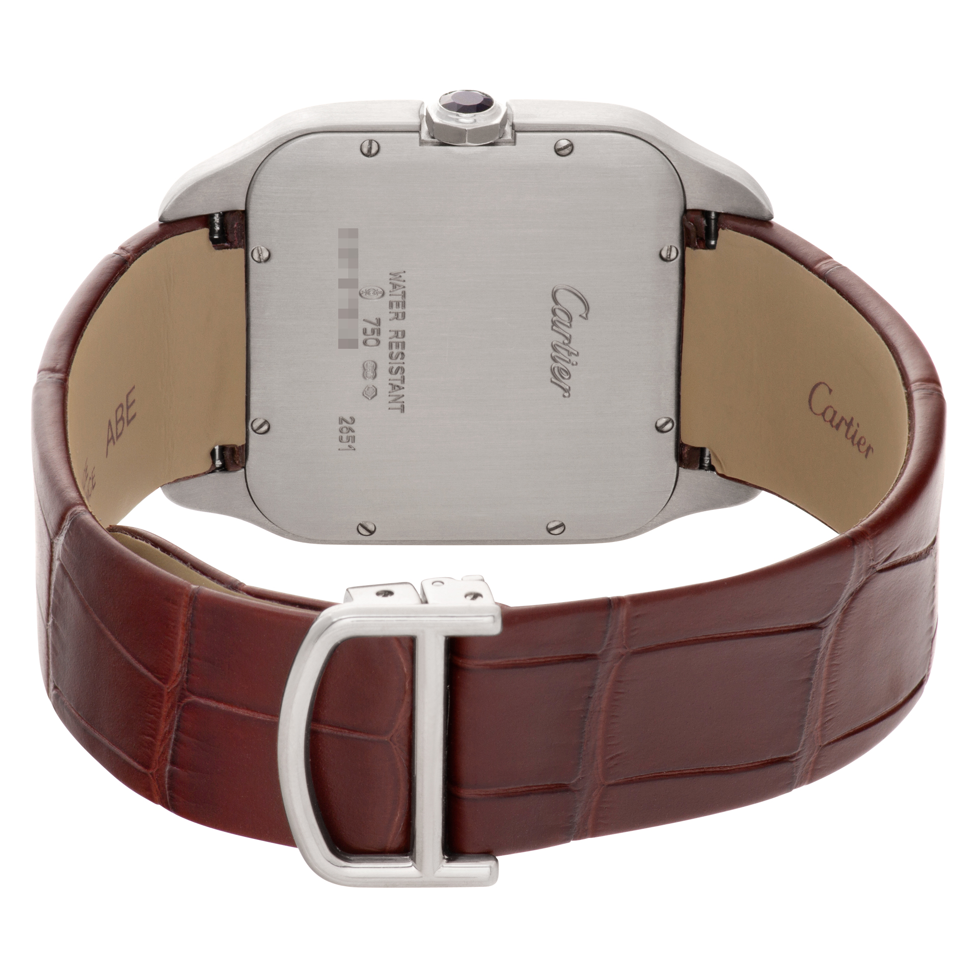Cartier W2007051 Santos Dumont Manual Male 18k White Gold Watches Cartier W2007051 Santos Dumont Manual Male 18k White Gold Watches