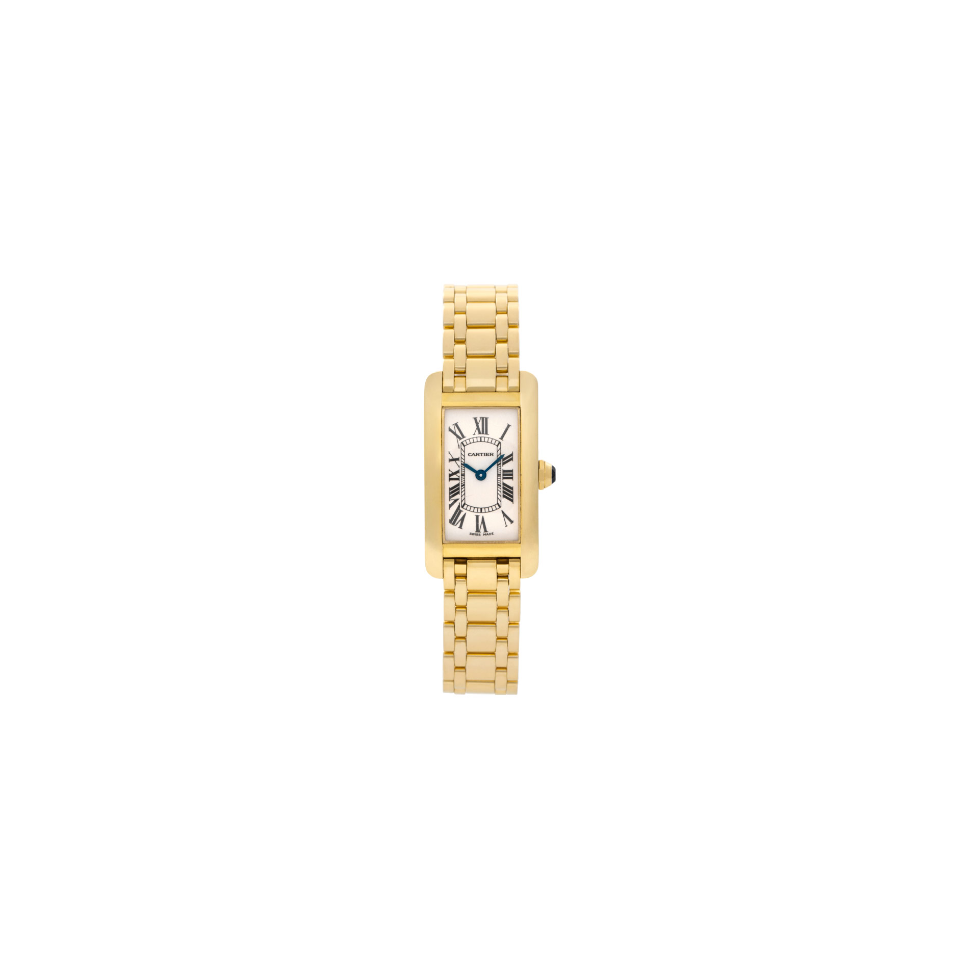 Cartier W26015K2 Tank Americaine Quartz Female 18k yellow gold Watches Cartier W26015K2 Tank Americaine Quartz Female 18k yellow gold Watches