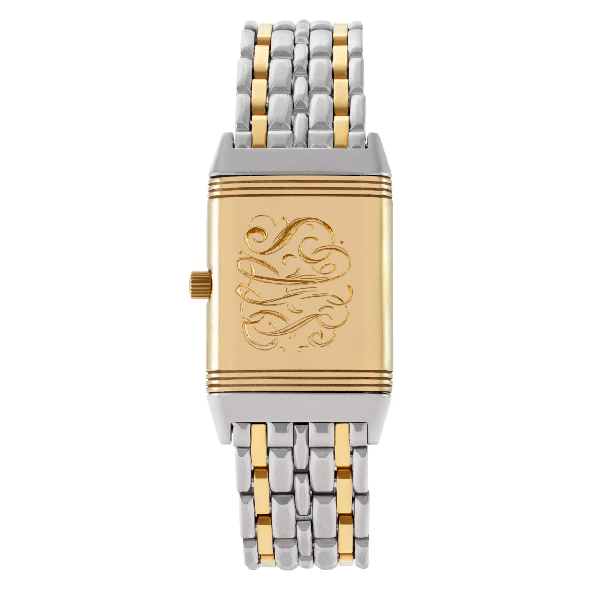 Jaeger LeCoultre 260.5.08 Reverso Quartz Female 18k gold & Stainless Steel Watches Jaeger LeCoultre 260.5.08 Reverso Quartz Female 18k gold & Stainless Steel Watches