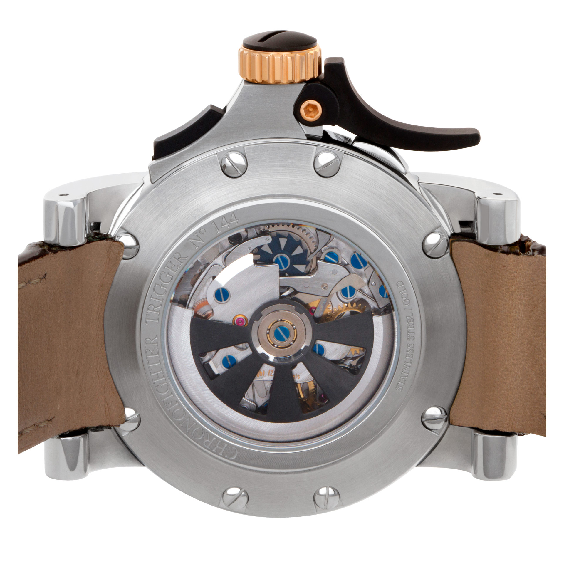 Graham 2TRAG.C01A.B72 Chronofighter Trigger Automatic Male 18k gold & Stainless Steel Watches Graham 2TRAG.C01A.B72 Chronofighter Trigger Automatic Male 18k gold & Stainless Steel Watches