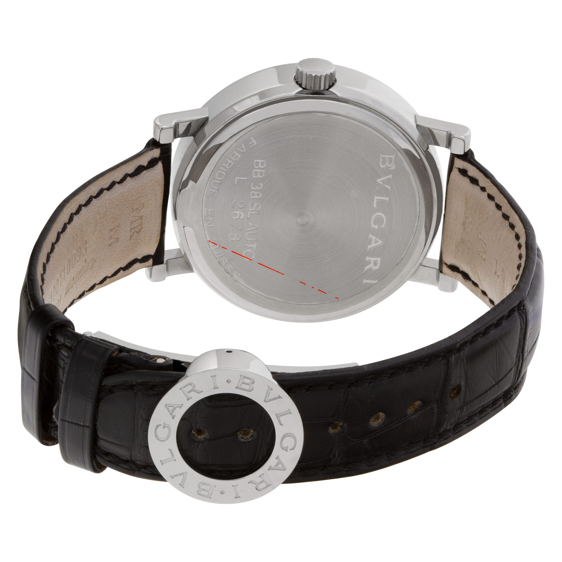 Bvlgari BB 38 SL Bvlgari Automatic Unisex Stainless Steel Watches Bvlgari BB 38 SL Bvlgari Automatic Unisex Stainless Steel Watches