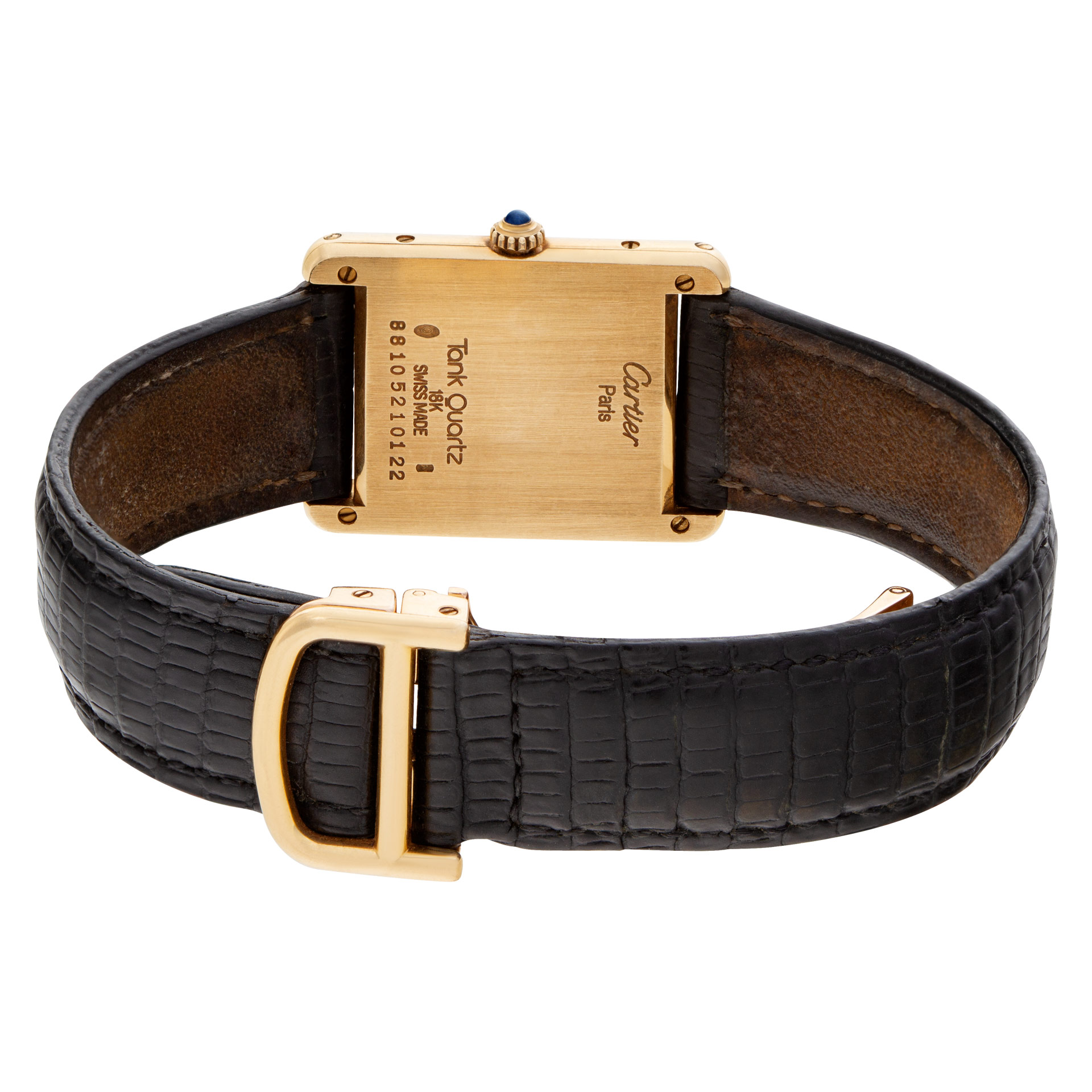 Cartier Cartier 1517 Tank Quartz Female 18k yellow gold Watches Cartier Cartier 1517 Tank Quartz Female 18k yellow gold Watches