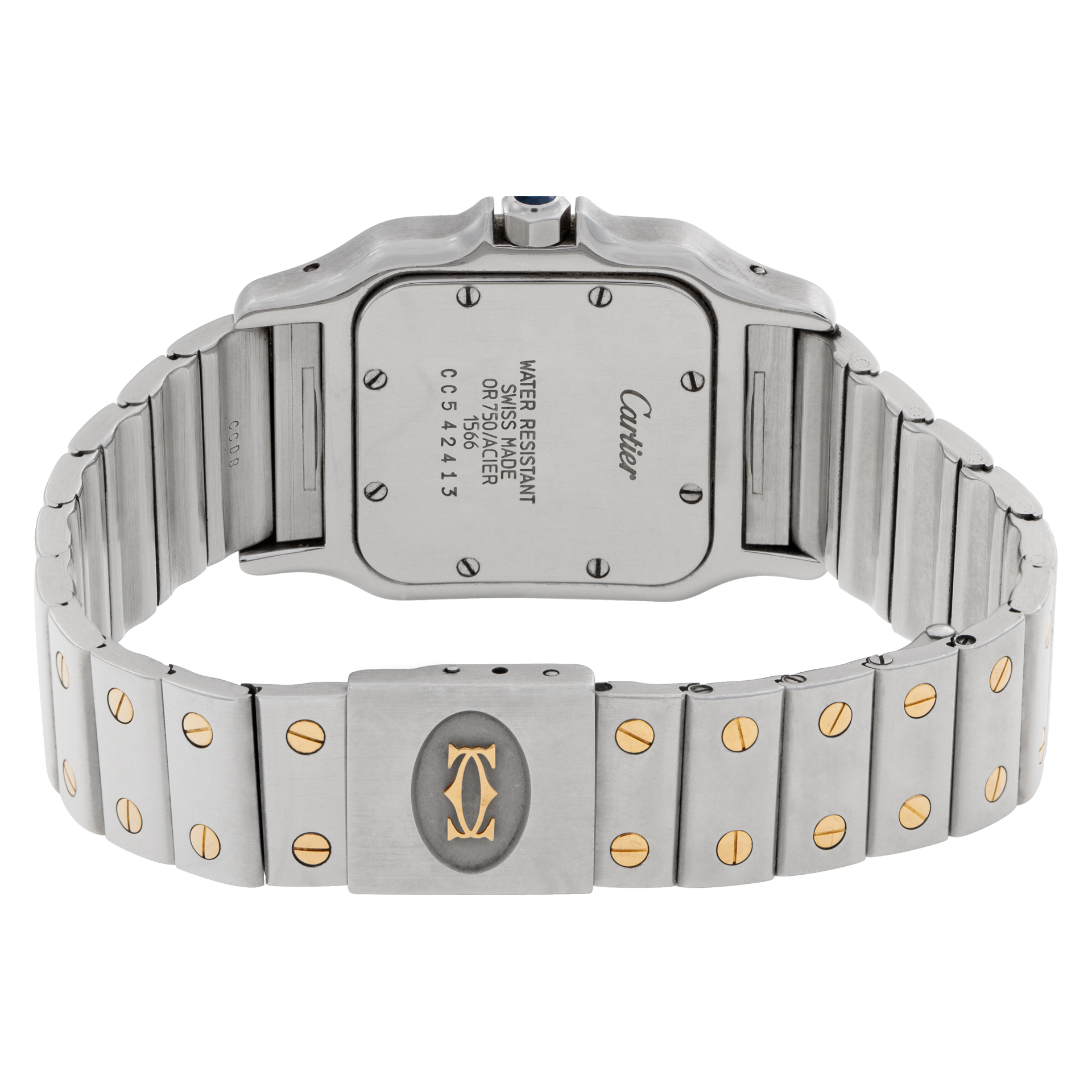 Cartier 1566 Santos Quartz Female Stainless Steel Watches Cartier 1566 Santos Quartz Female Stainless Steel Watches