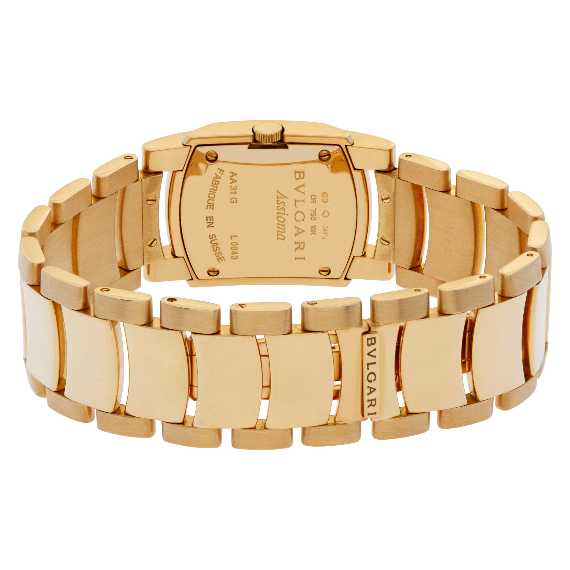 Bvlgari AA31G Assioma Quartz Female 18k yellow gold Watches Bvlgari AA31G Assioma Quartz Female 18k yellow gold Watches